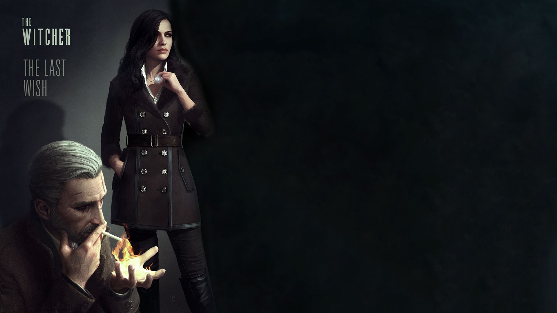 Yennefer e Geralt The Witcher, 1920x1080 Full HD, PC Desktop