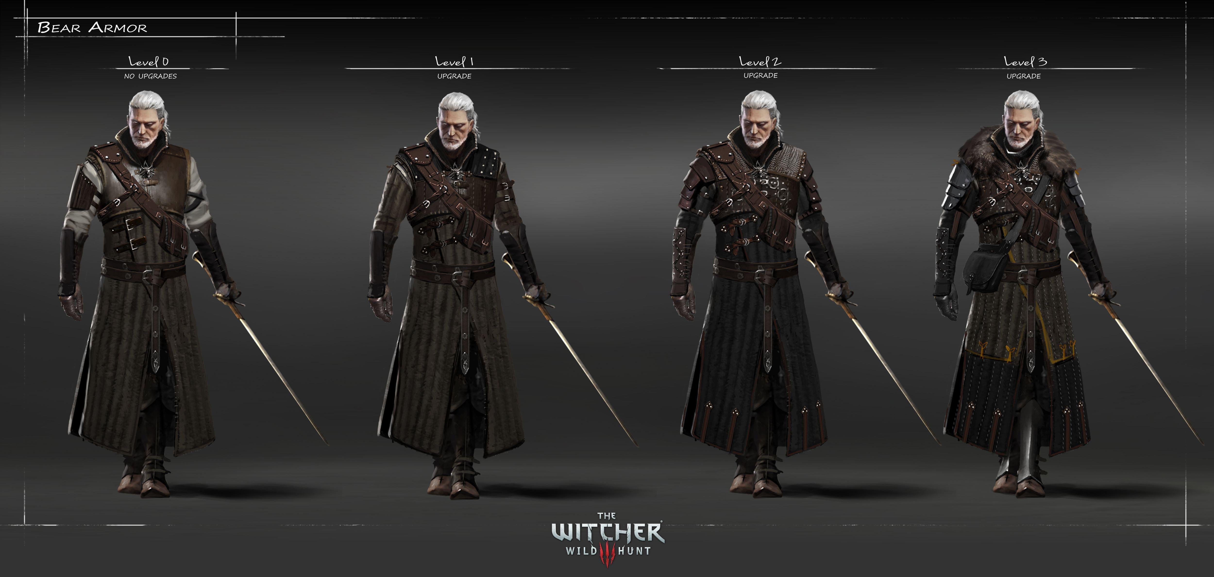 Geralt concept art armature Witcher, 5000x2378 4K, Desktop 4K