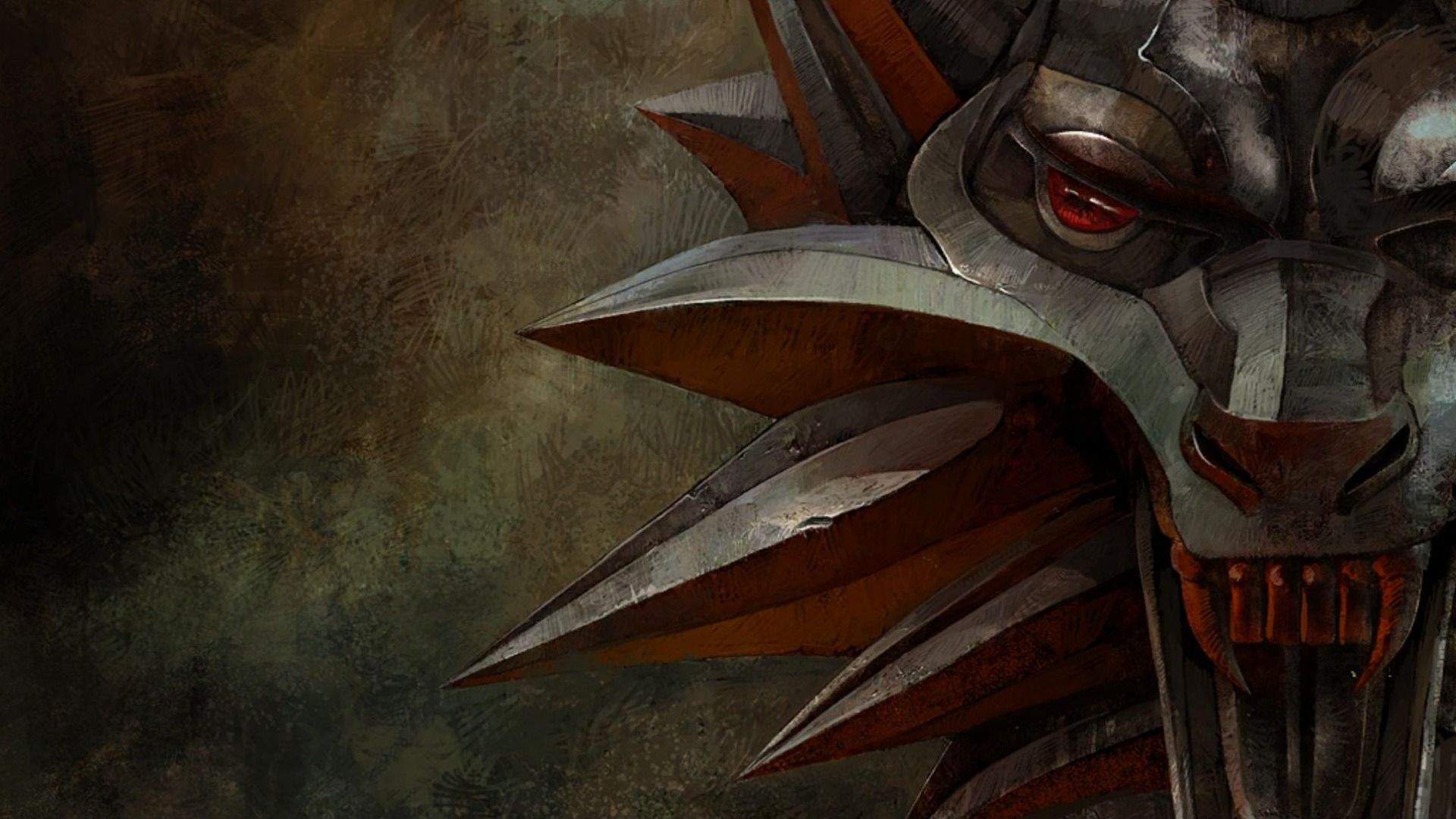 Medaglione lupo The Witcher, 1920x1080 Full HD 1080p, PC Desktop