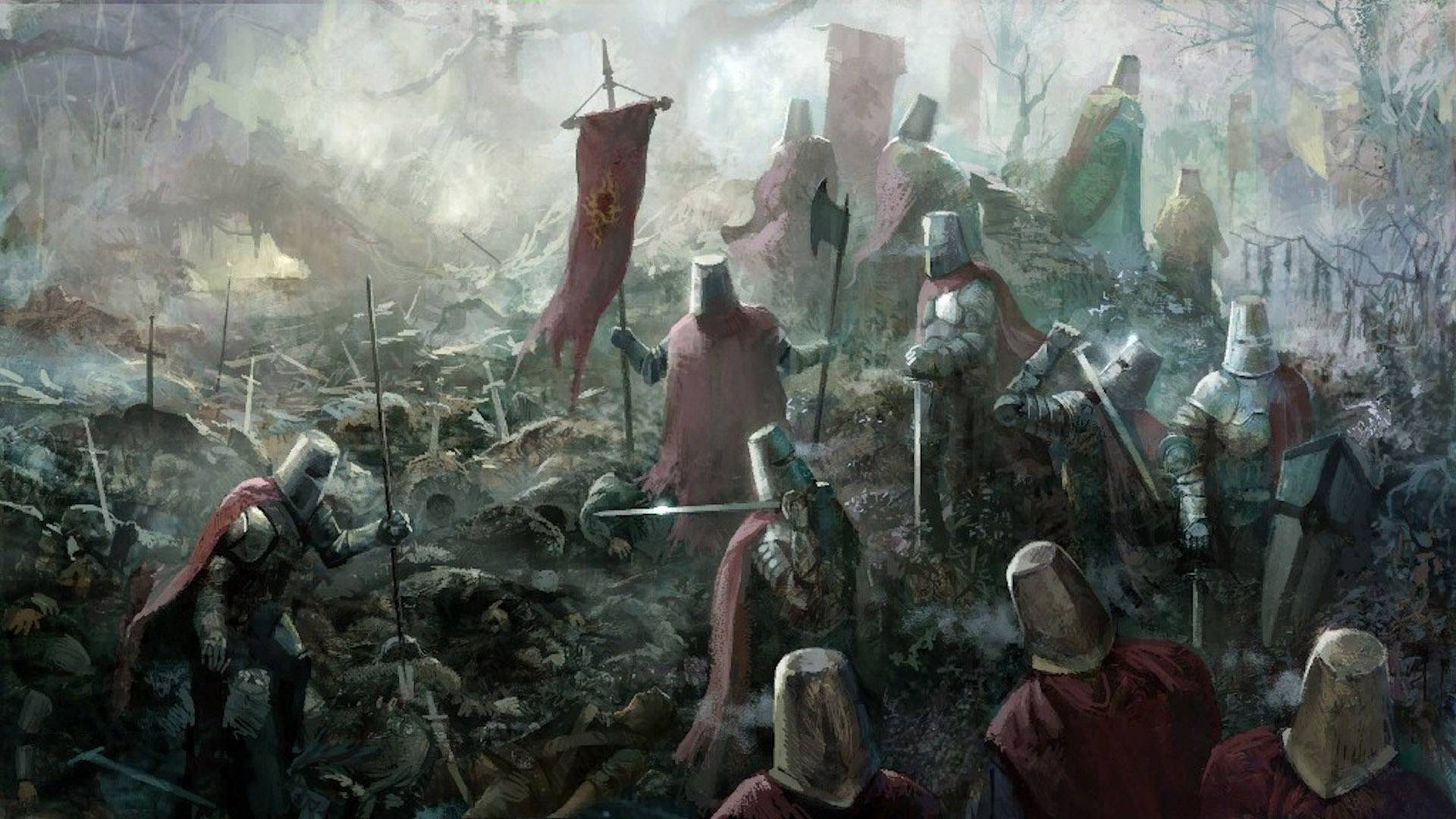 Cavalieri medievali in battaglia, 1920x1080 Full HD 1080p, PC Desktop