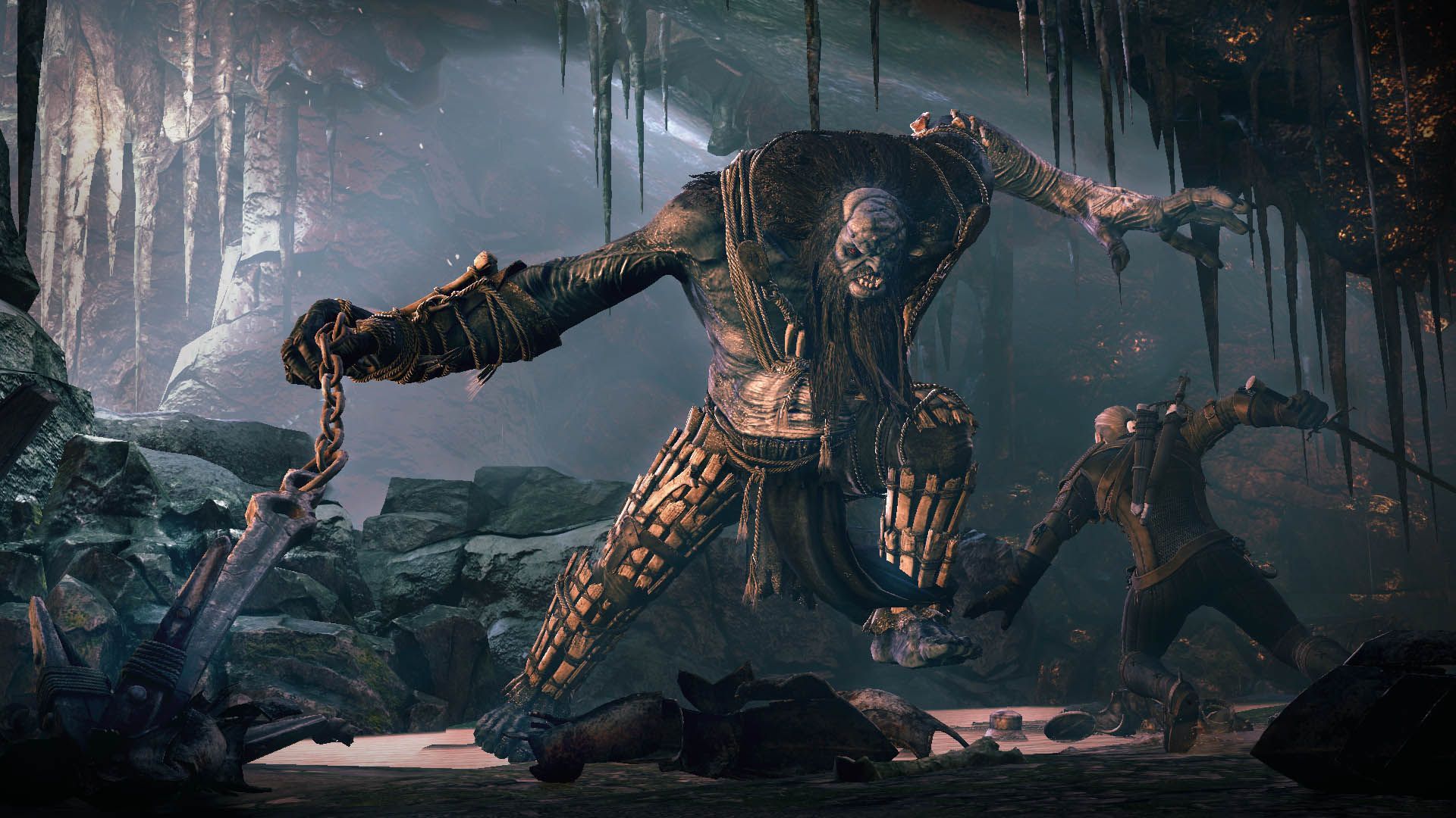 The Witcher 3 gigante di ghiaccio, 1920x1080 1080p, Laptop