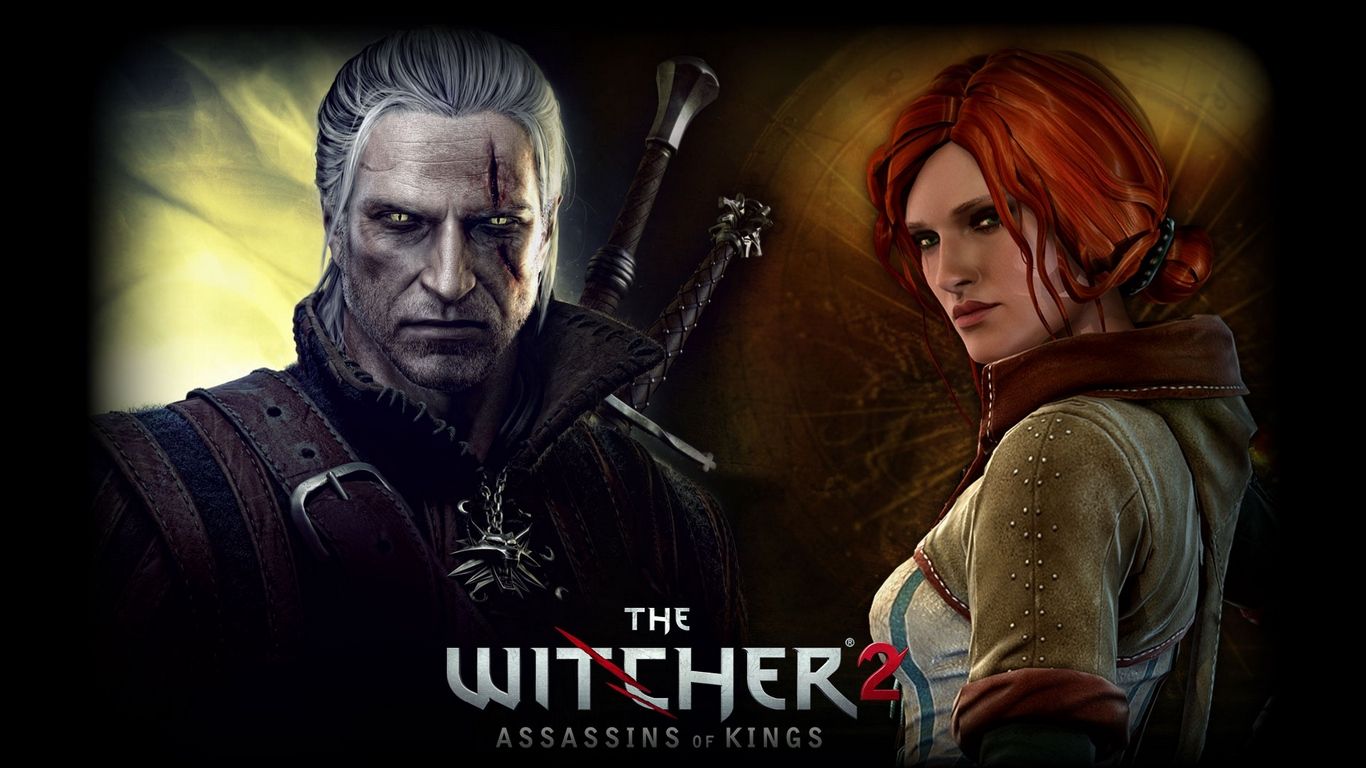 The Witcher 2 personaggi, 1366x768 720p, PC