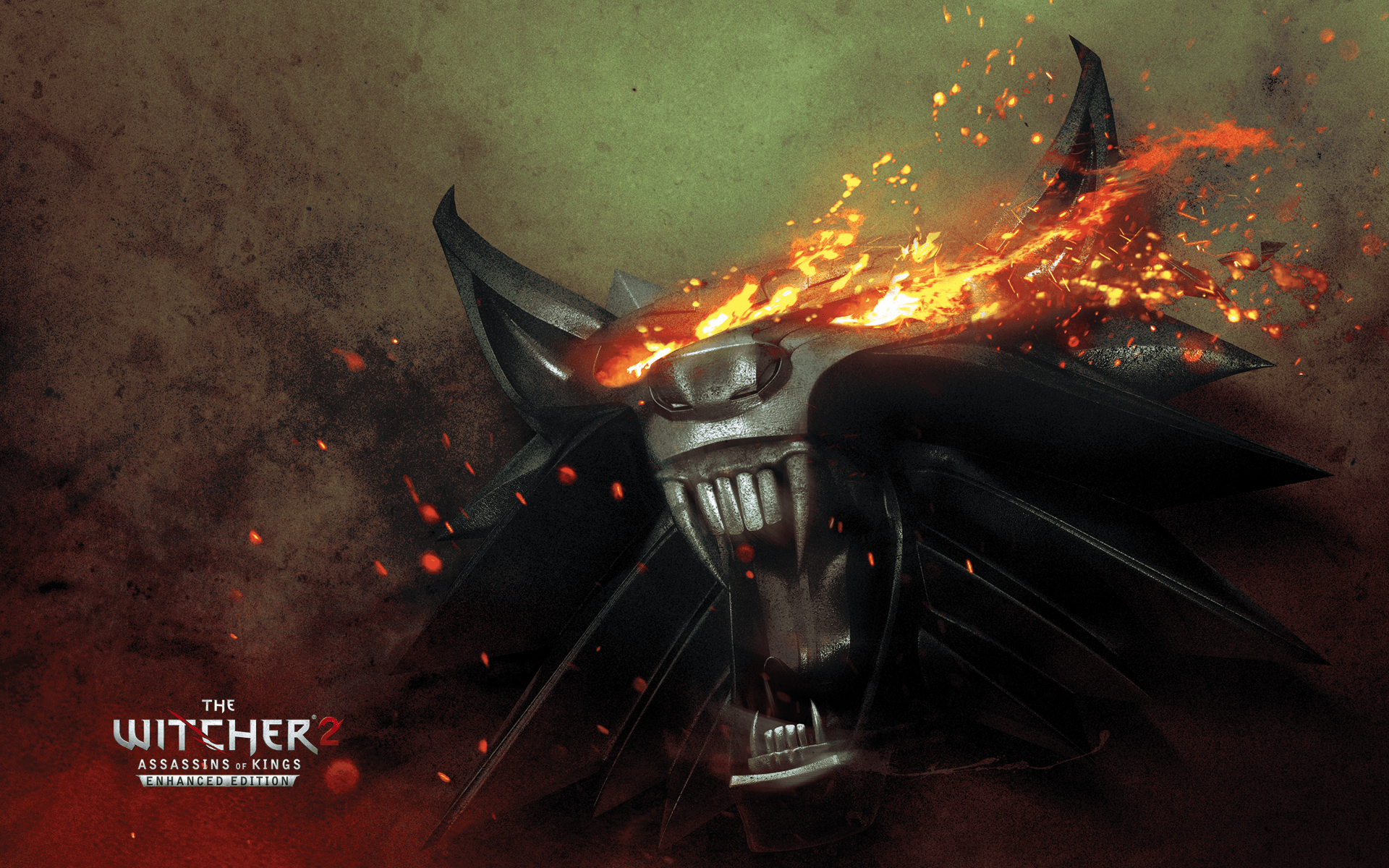 The Witcher lupo fiammeggiante, 1920x1200 WUXGA, iMac