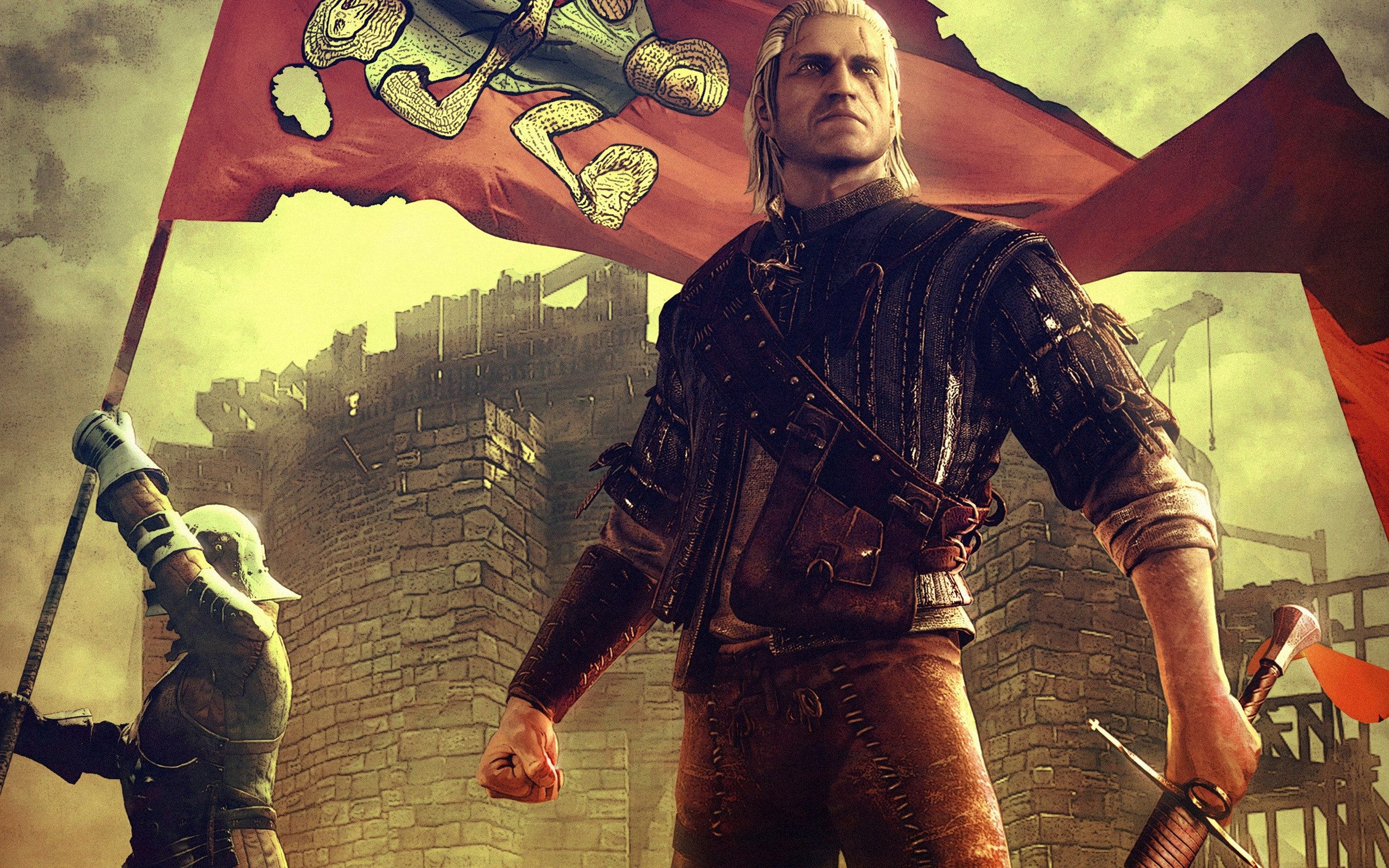 Geralt The Witcher 2, Geralt di Rivia, 2560x1600 2K, Desktop