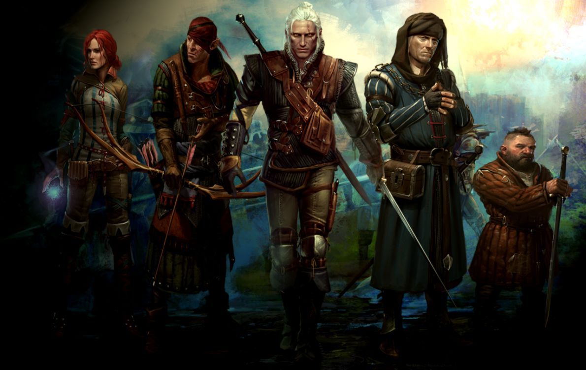 Geralt e compagni The Witcher, Geralt di Rivia, 1190x752 HD, PC
