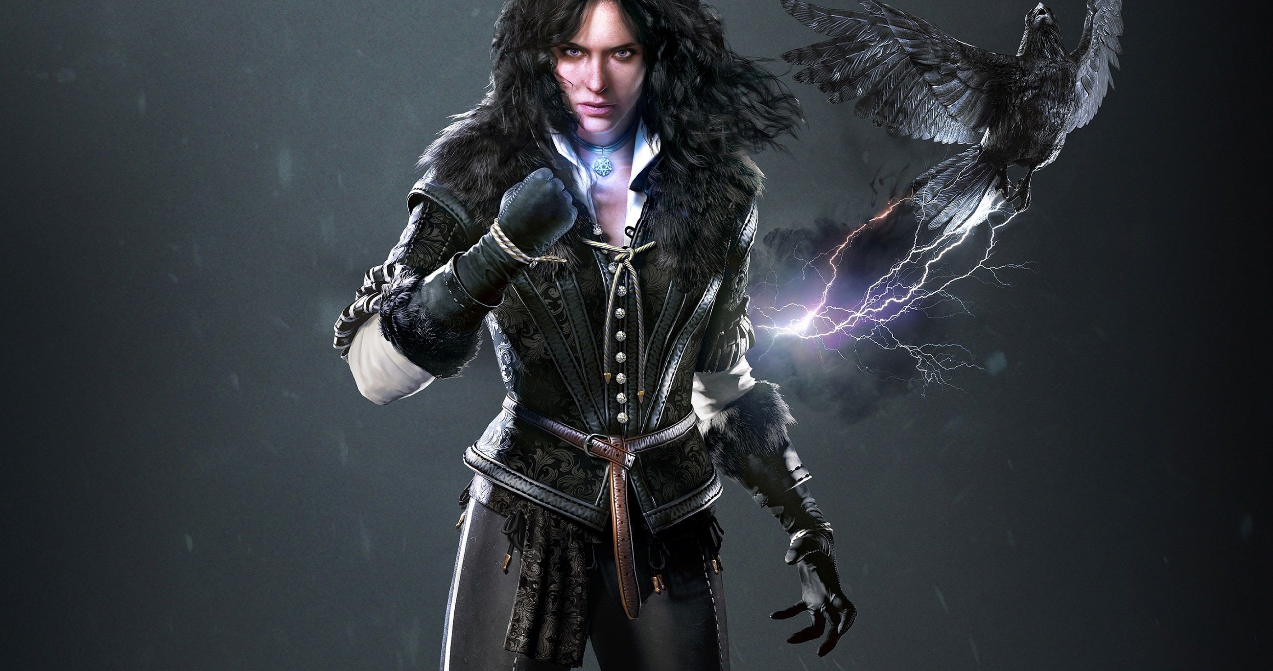 Yennefer of Vengerberg magia, 4096x2160 4K Ultra HD, Desktop