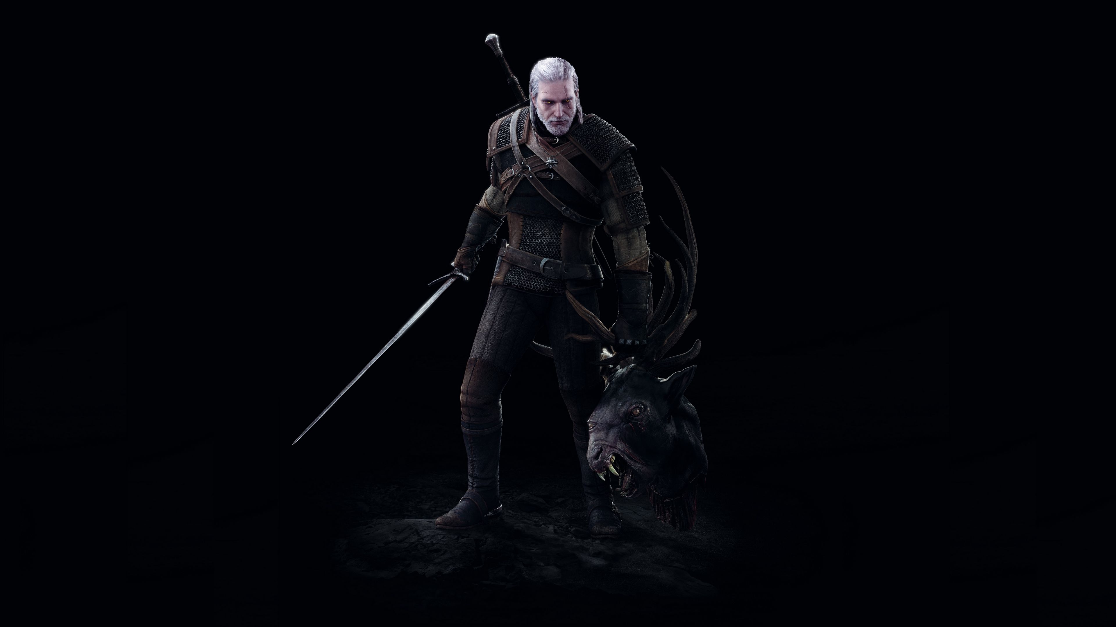 Witcher 3 cavalieri con elmi, 2560x1080 Panoramico, Dual Screen