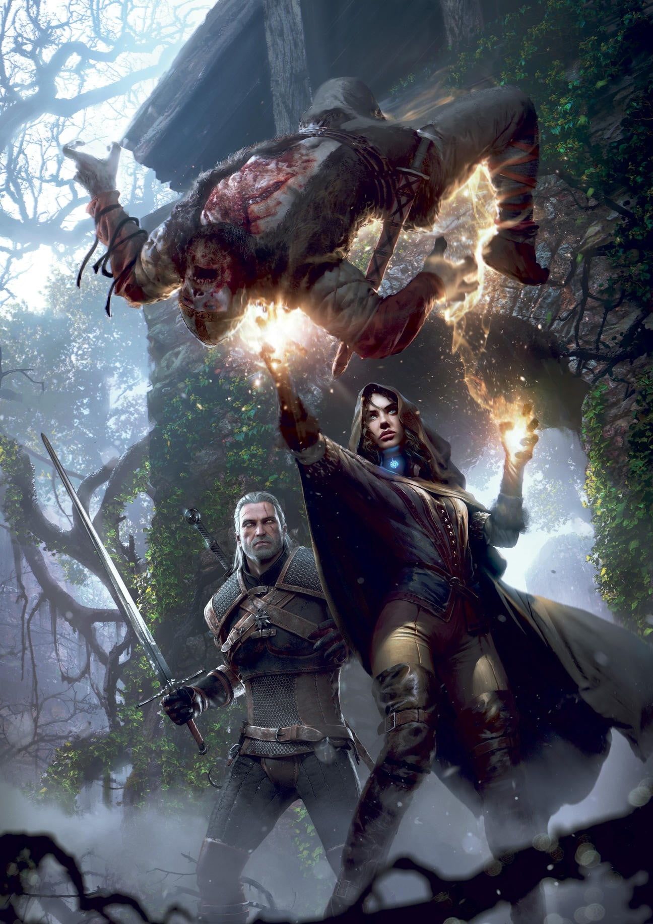 Geralt e Yennefer, The Witcher 3, Yennefer di Vengerberg, 1296x1832 Verticale, Samsung Galaxy