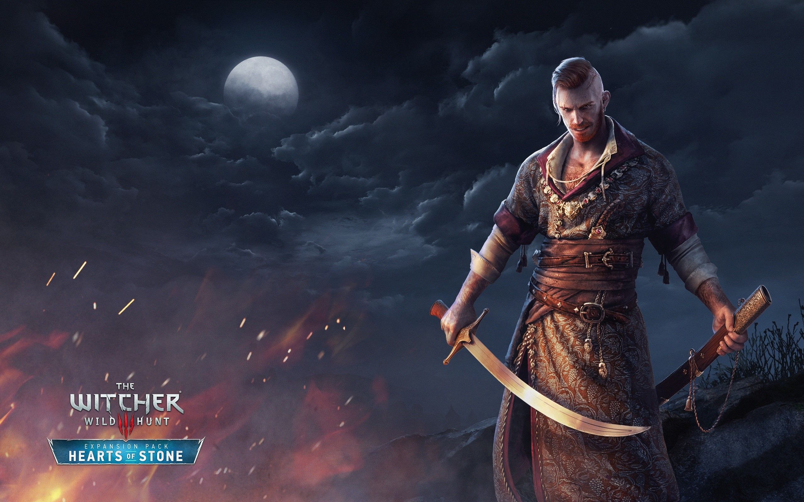 Olgierd The Witcher 3 notte, RPG, 2560x1600 2K+, Desktop