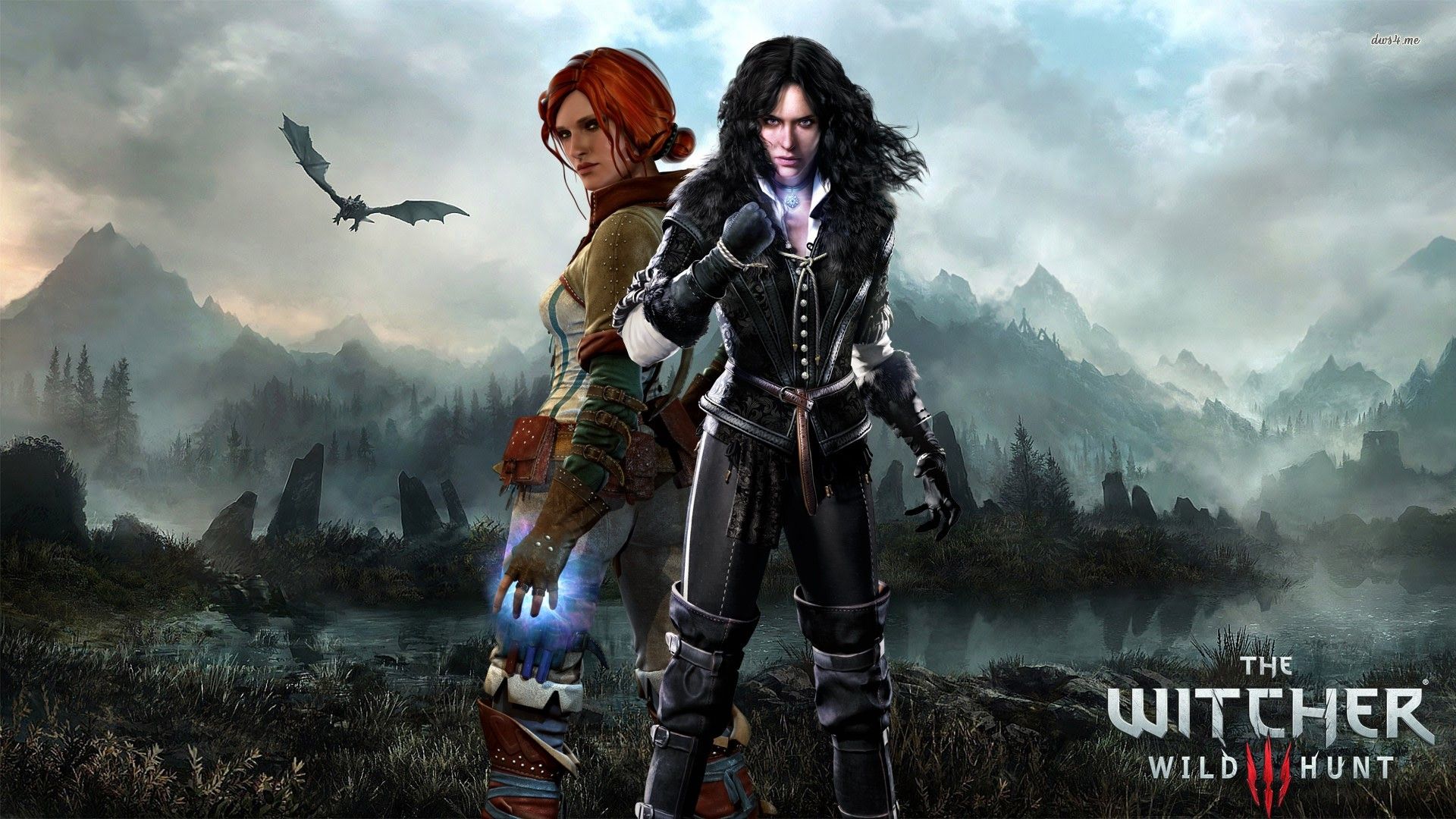 Triss e Yennefer The Witcher, 1920x1080 Full HD 1080p, PC Desktop