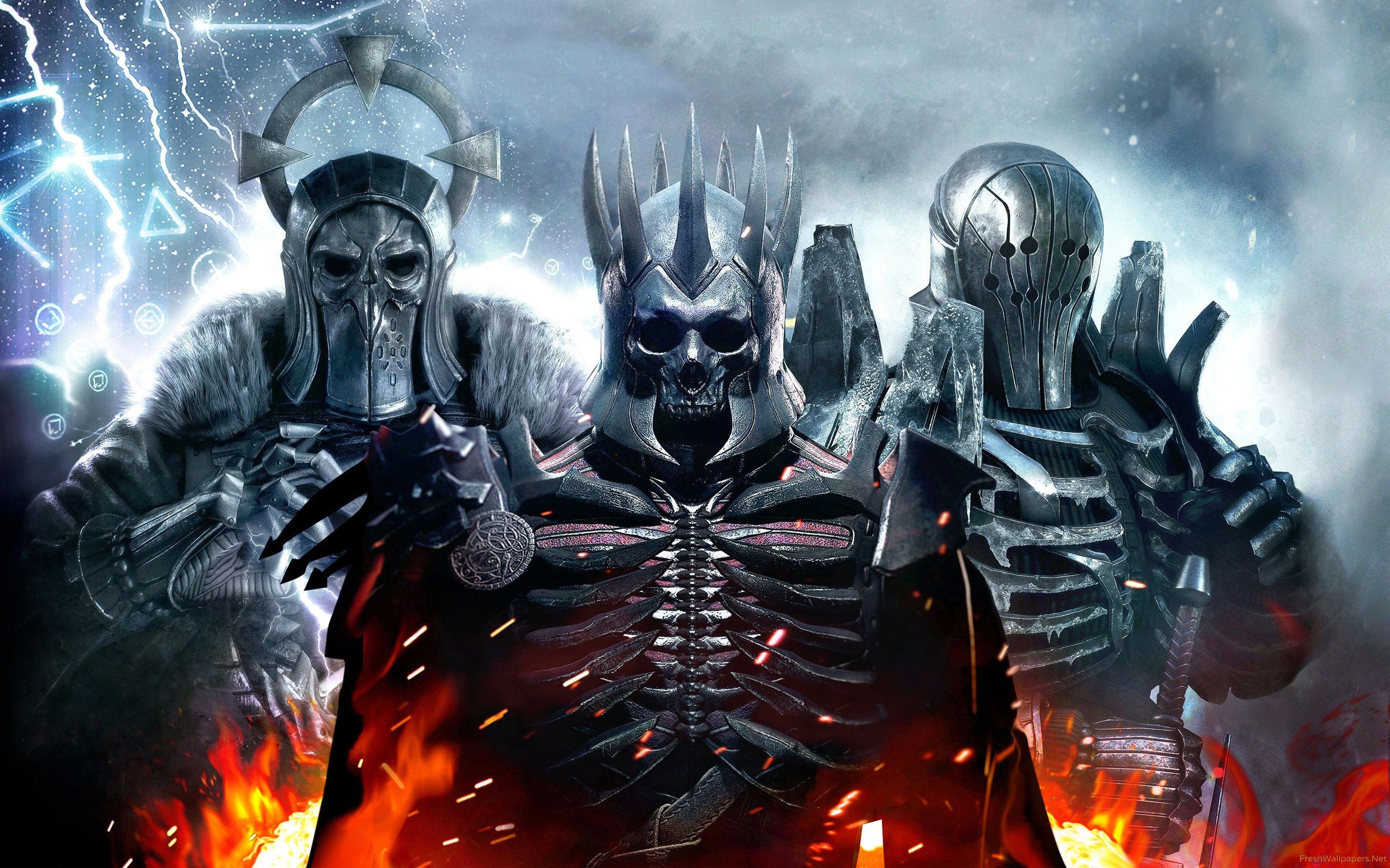 Generali scheletrici The Witcher 3, 2880x1800 2K+, PC