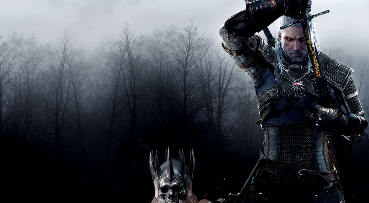 Geralt di Rivia, The Witcher, 1284x709 720p, PC
