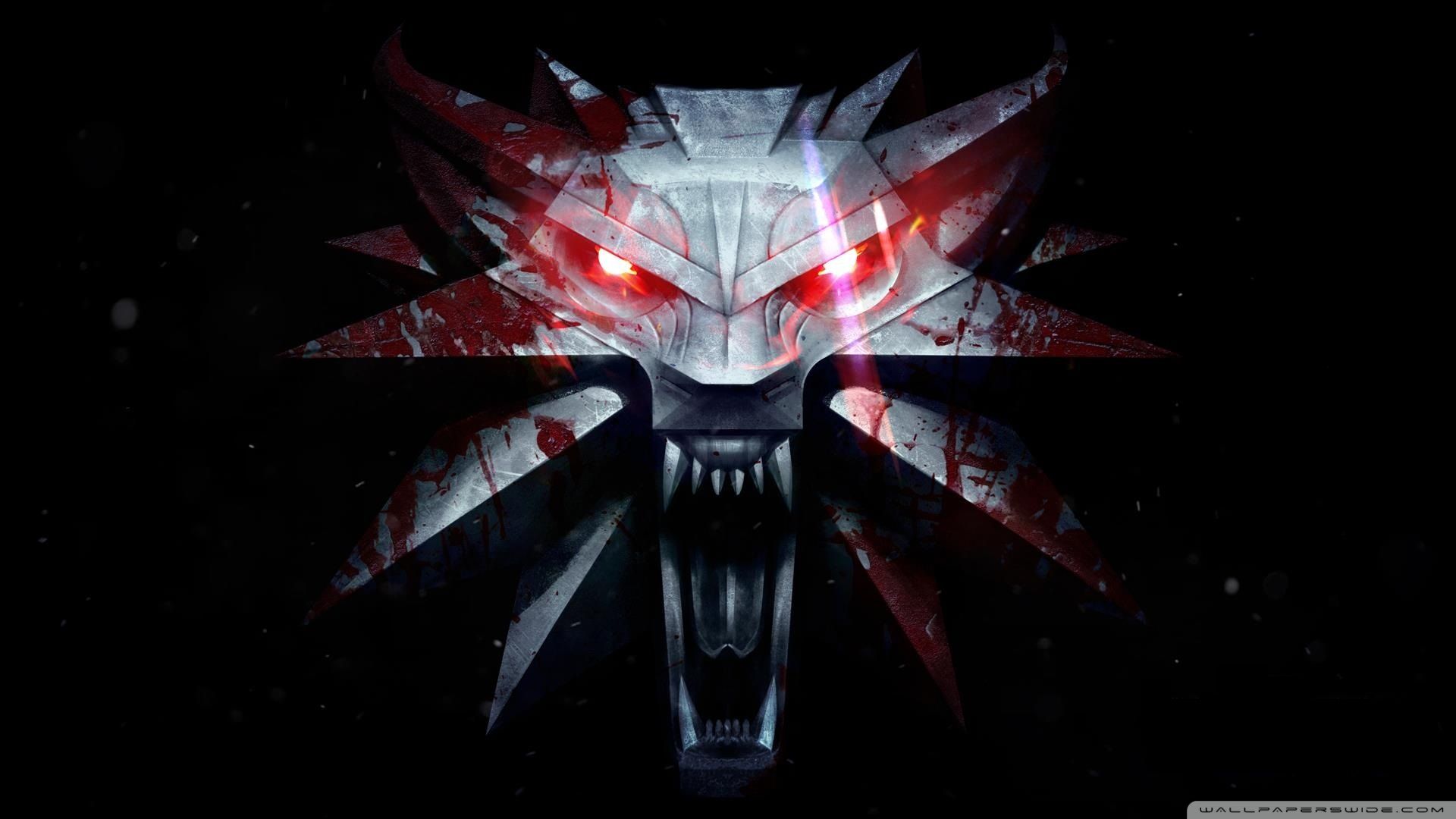Medaglione lupo The Witcher, 1920x1080 Full HD, Desktop