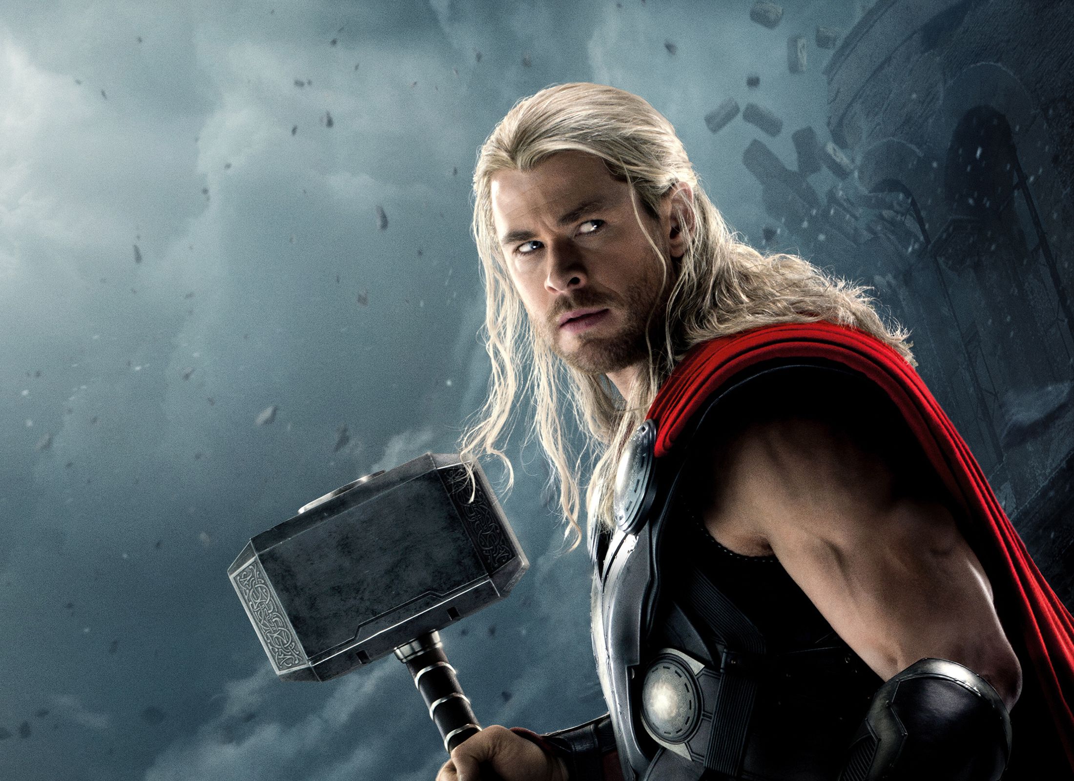 Thor con martello Mjolnir, 2200x1600 alta risoluzione, PC Desktop