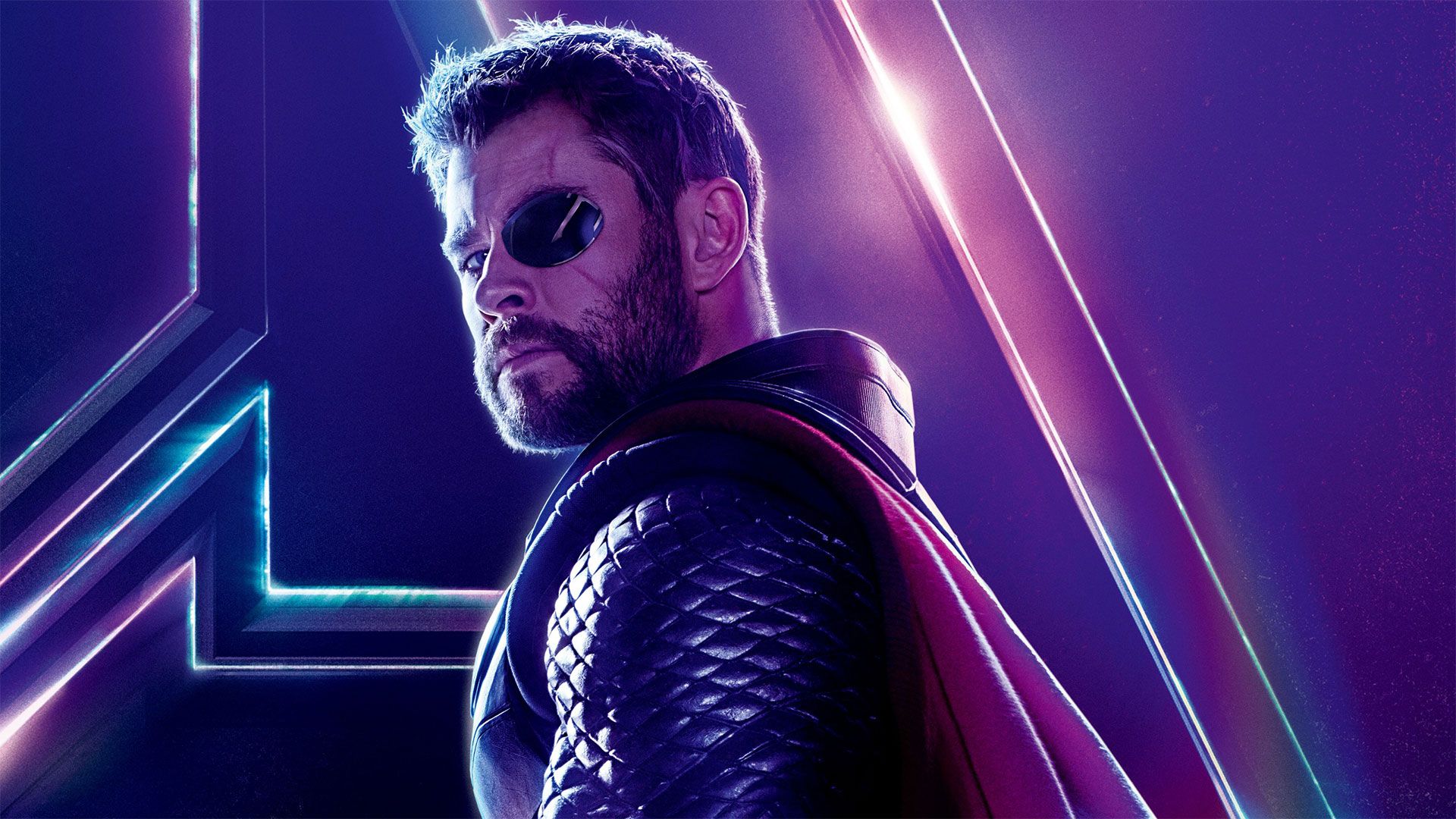 Thor con benda occhio, 1920x1080 1080p, Monitor Gaming