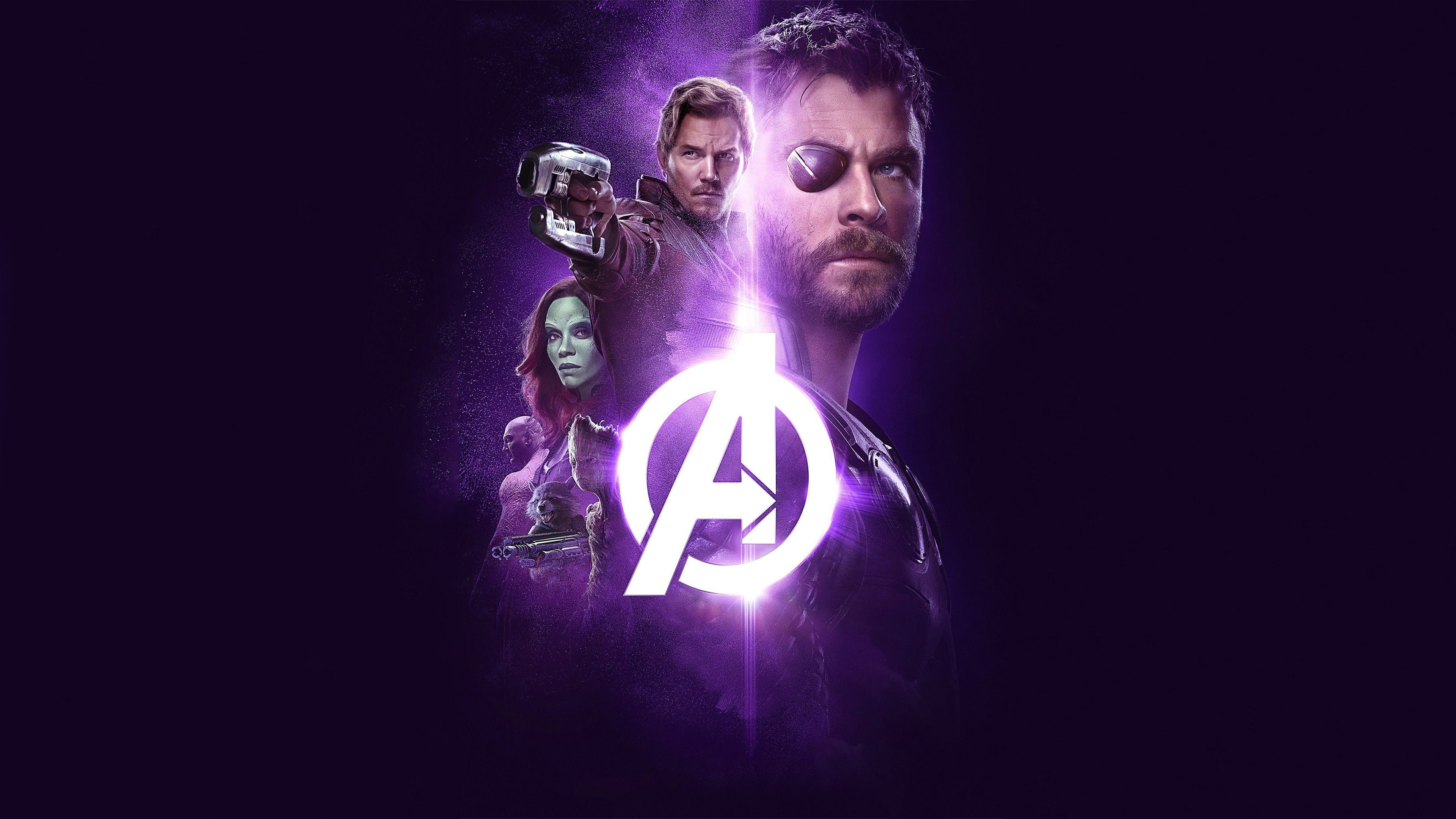Thor Avengers Infinity War personaggi, 3840x2160 4K Ultra HD, Monitor 4K