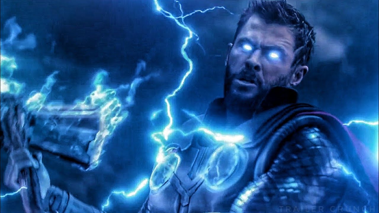 Thor con fulmini blu, 1280x720 720p, Laptop