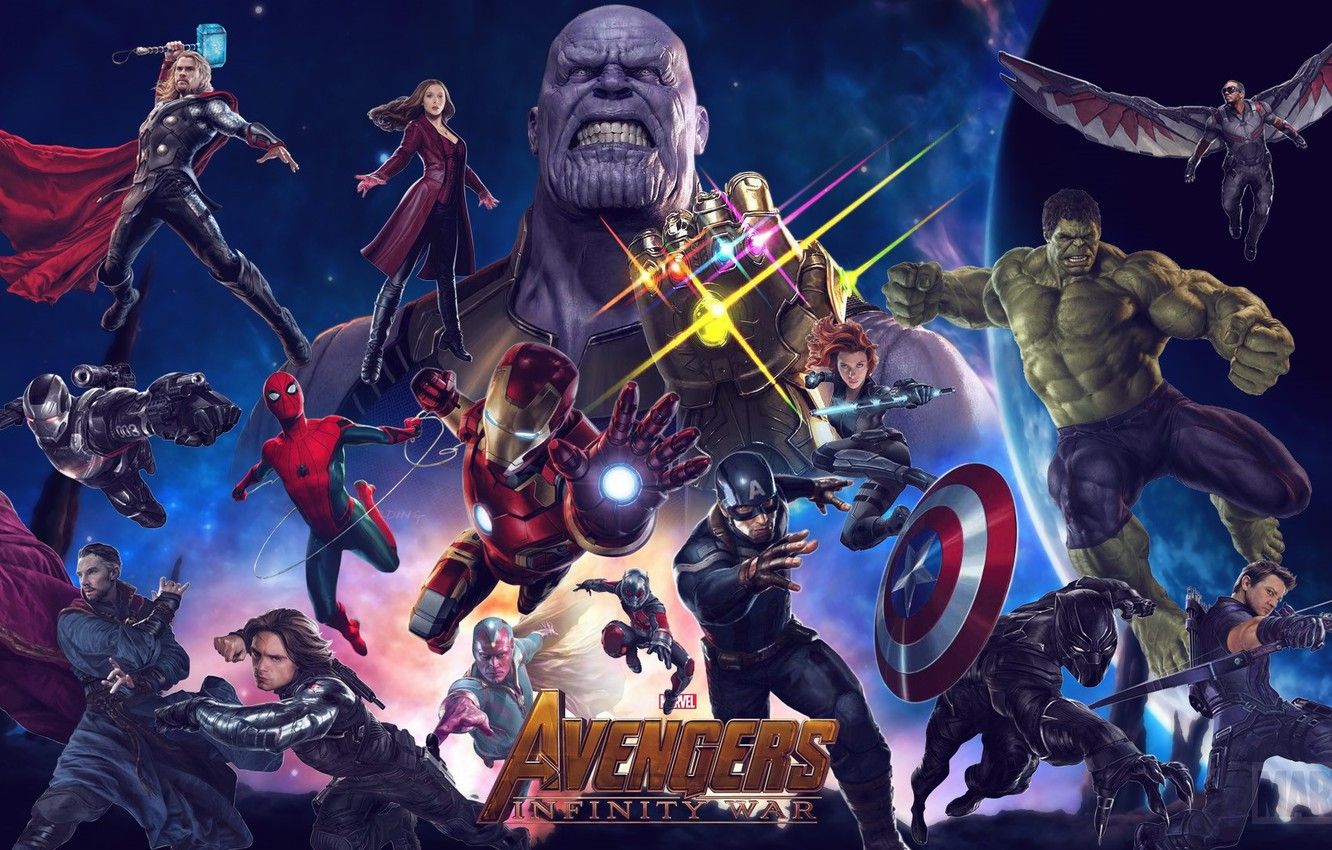 Thor con martello, Avengers, 1125x2436 Verticale, Mobile