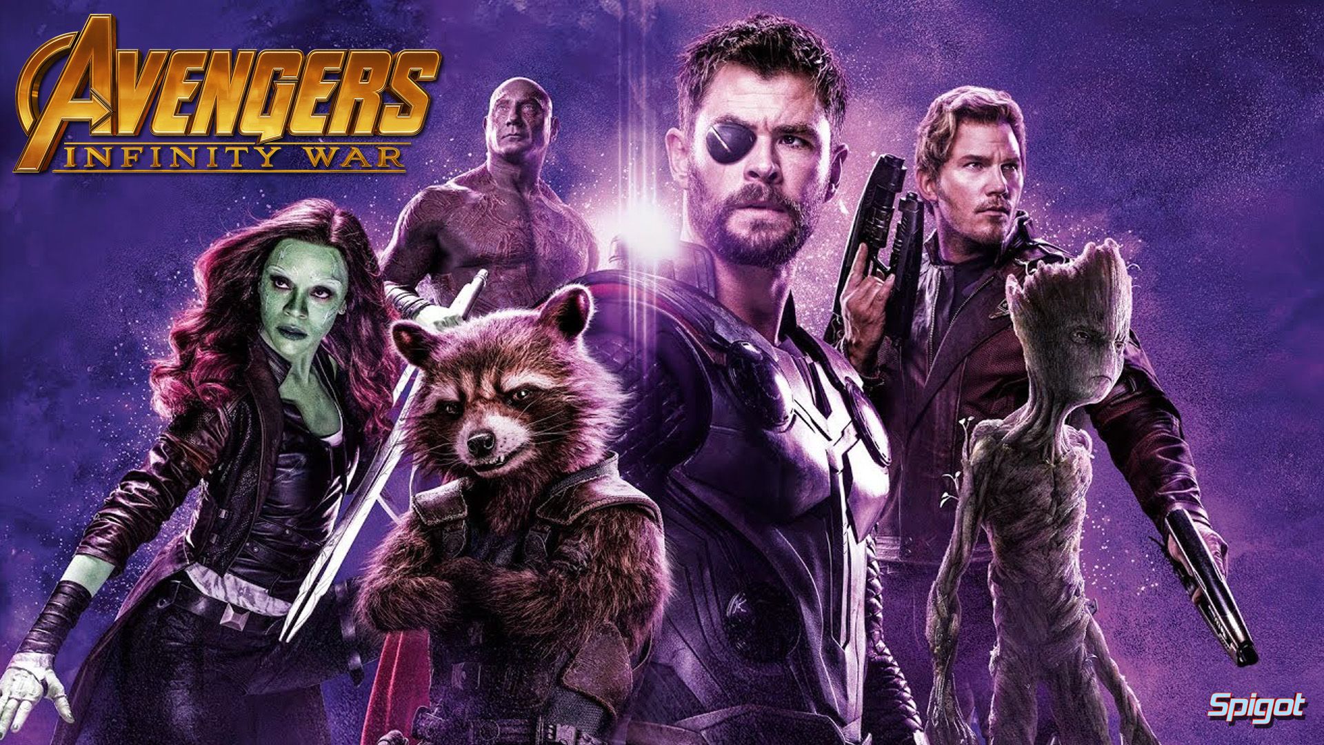 Thor e Guardiani della Galassia, 1920x1080 Full HD 1080p, PC