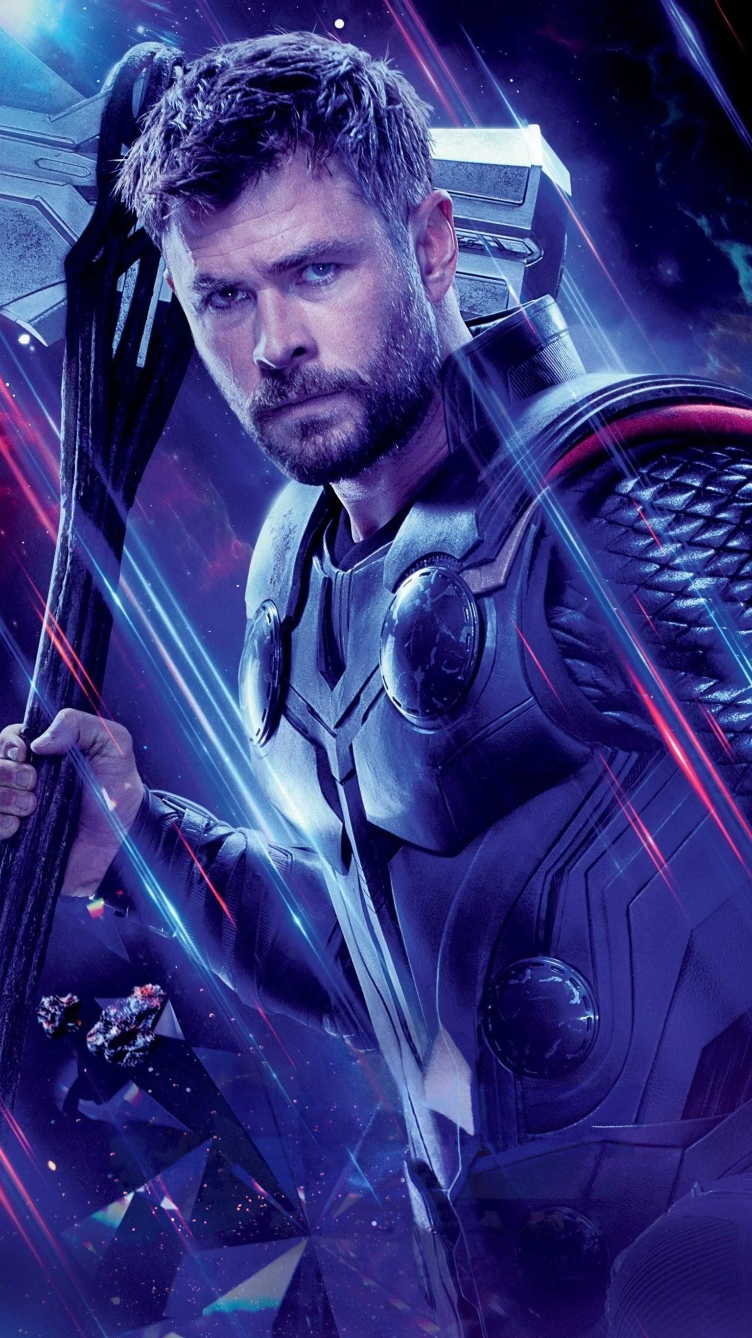 Thor con ascia Marvel, MCU, 1536x2732 Full HD Verticale, iPhone