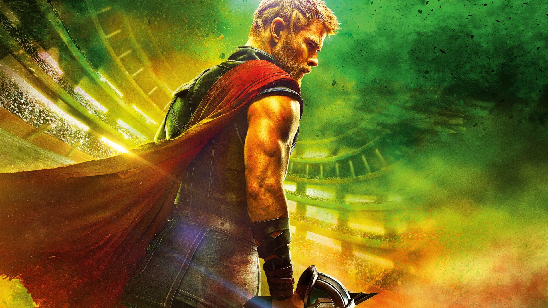 Thor Ragnarok poster arena, 1920x1080 Full HD, Monitor Gaming