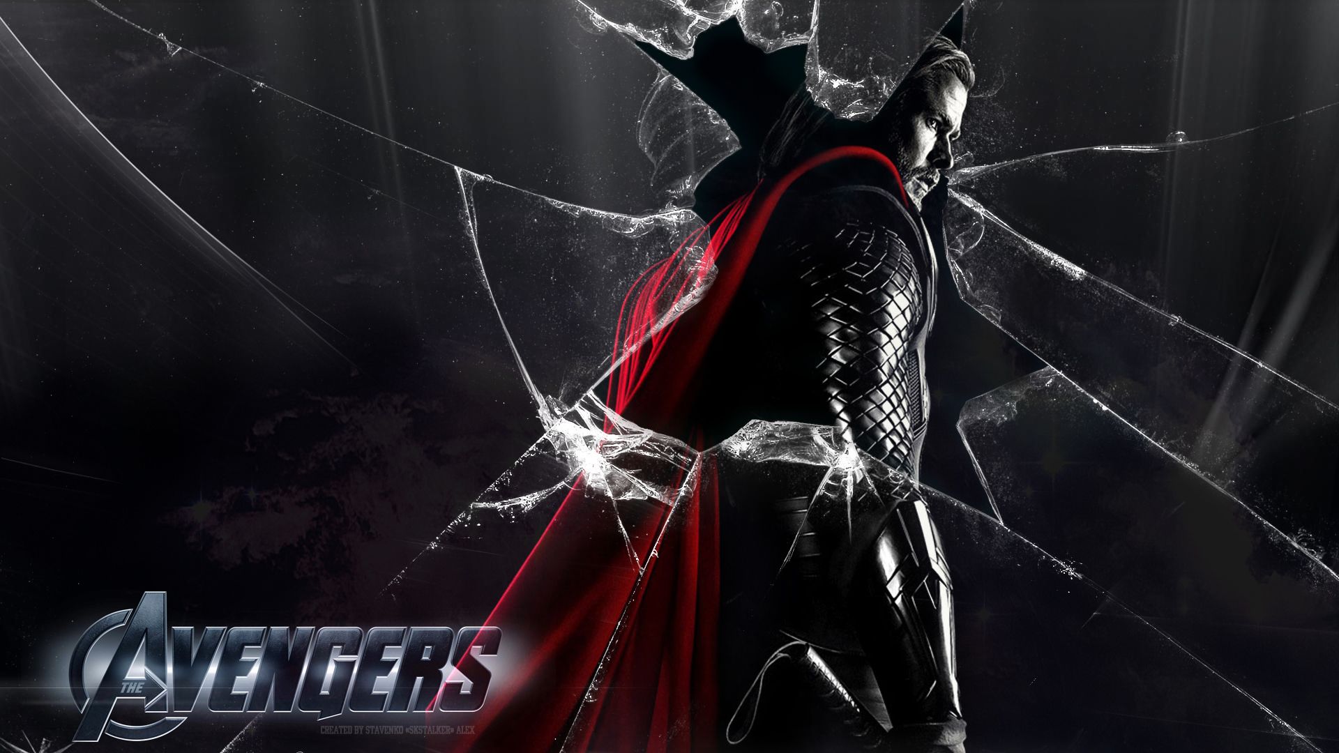 Thor vetro rotto Avengers, Marvel, 1920x1080 1080p, Desktop