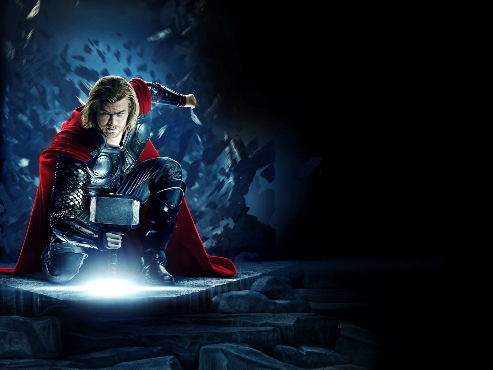 Thor con martello Mjolnir, 1600x1200 HD, Desktop