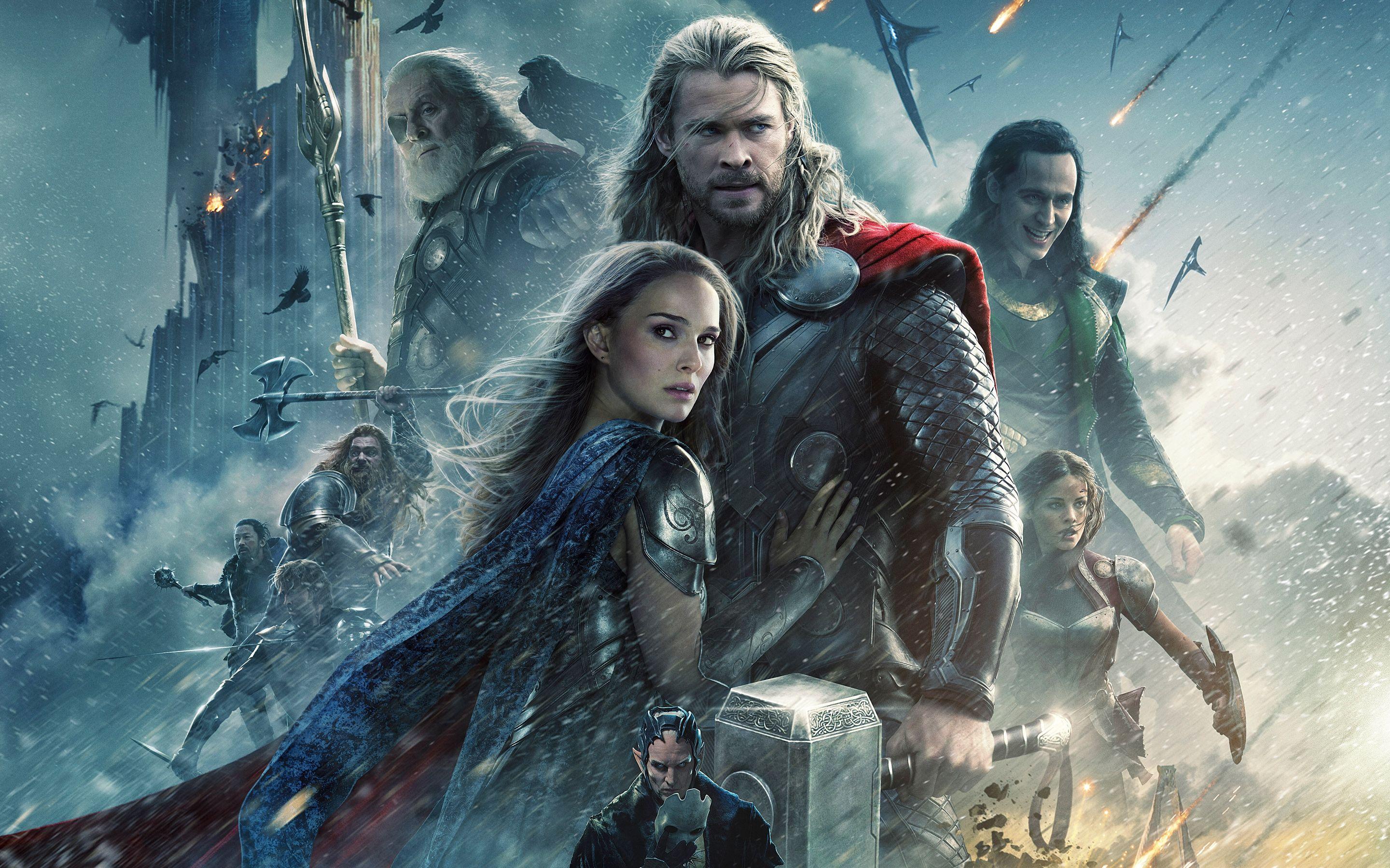 Thor The Dark World poster, 2880x1800 WQXGA, Desktop