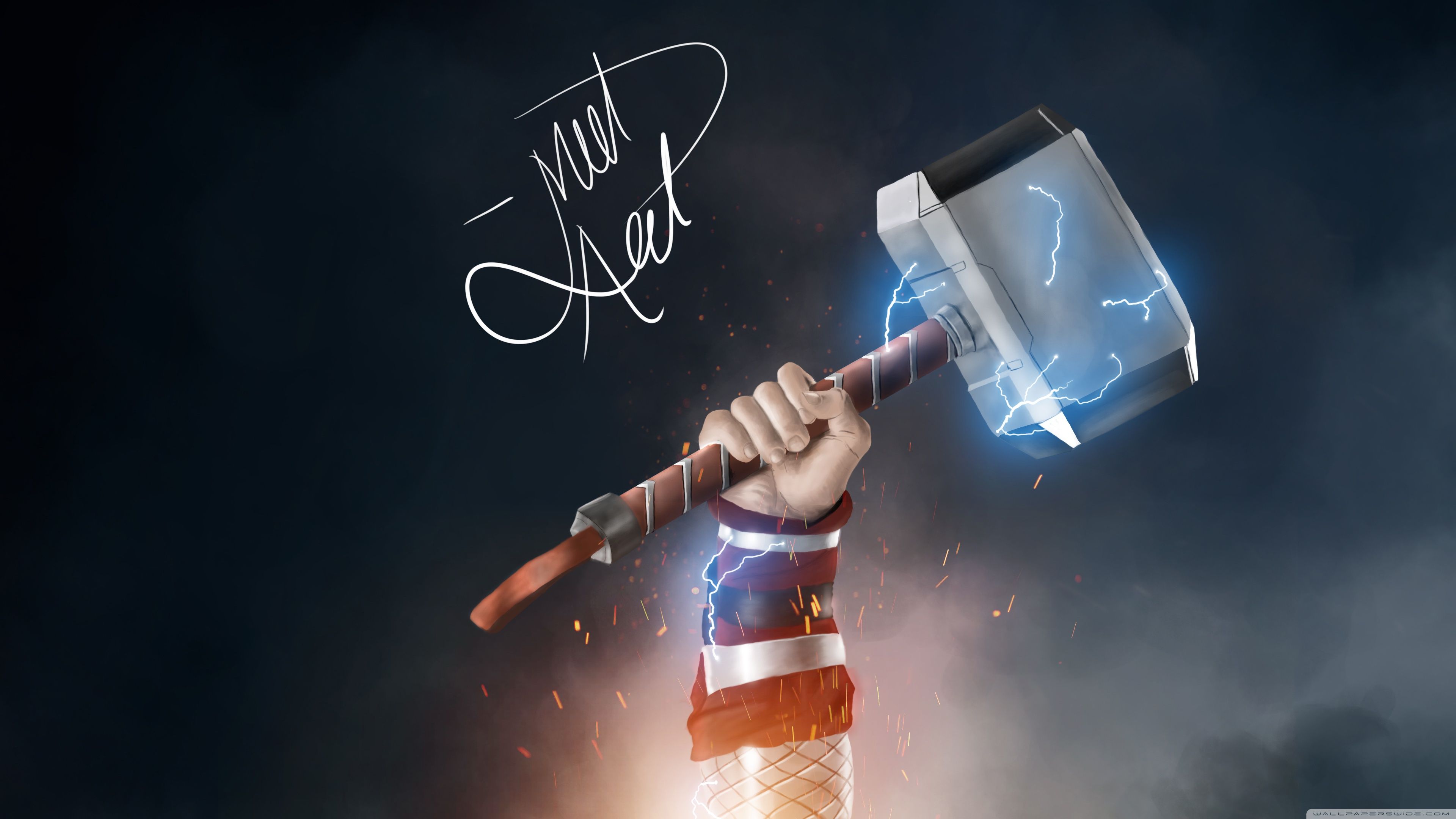 Martello Mjölnir Thor mano, 3840x2160 4K, PC Desktop