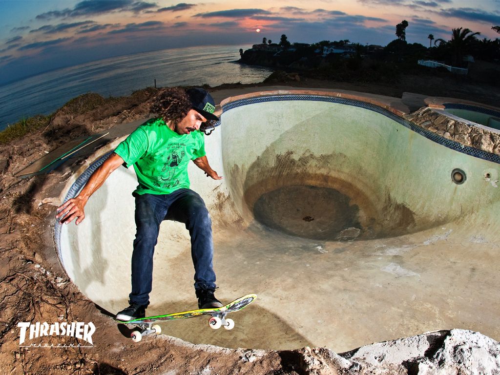 Logo Thrasher Magazine rosa, 1920x1080 1080p, PC