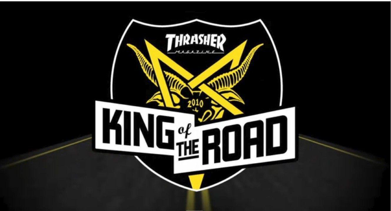 Logo Thrasher con figura fiamme, 1600x1200 900p, Desktop