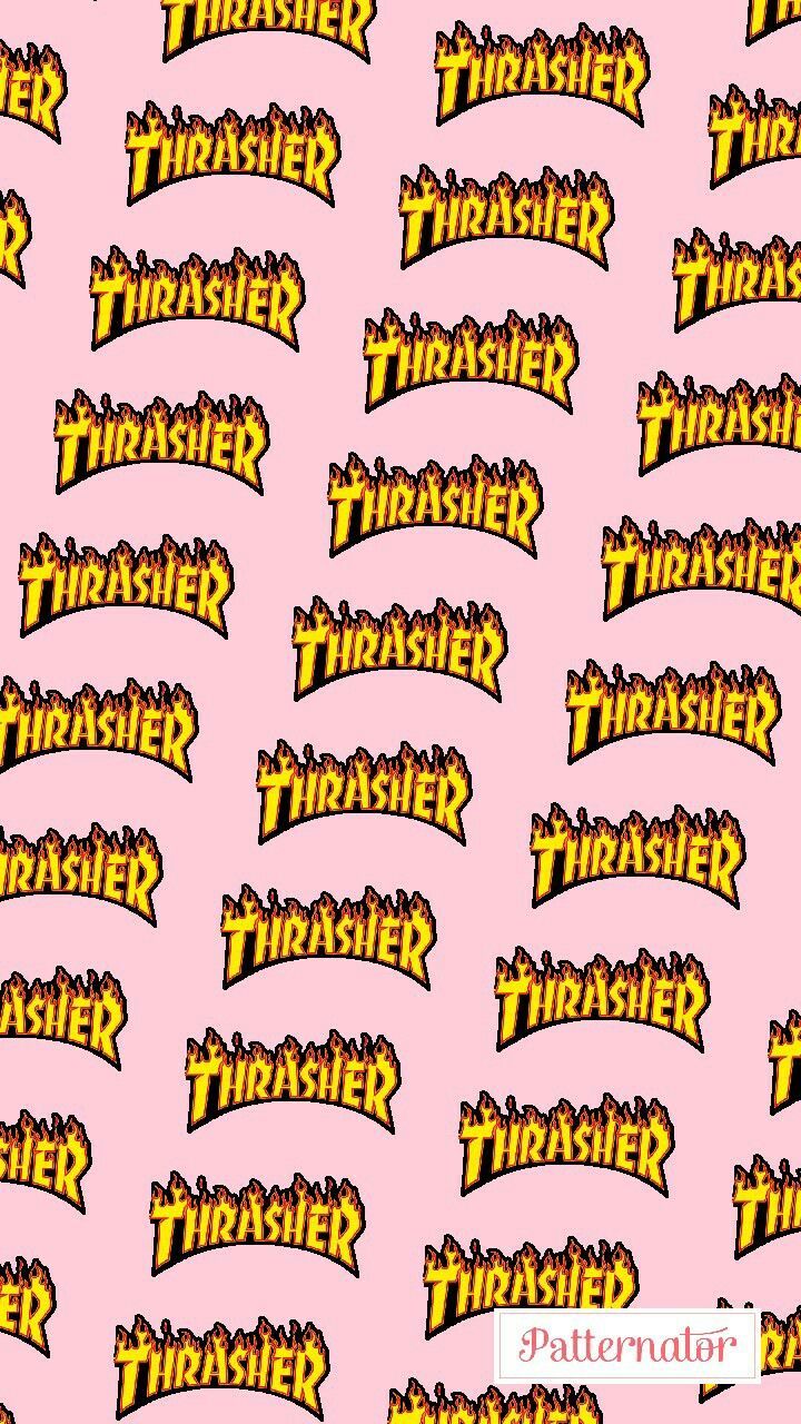 Logo Thrasher skater disegnato, 750x1334 Full HD Verticale, Smartphone