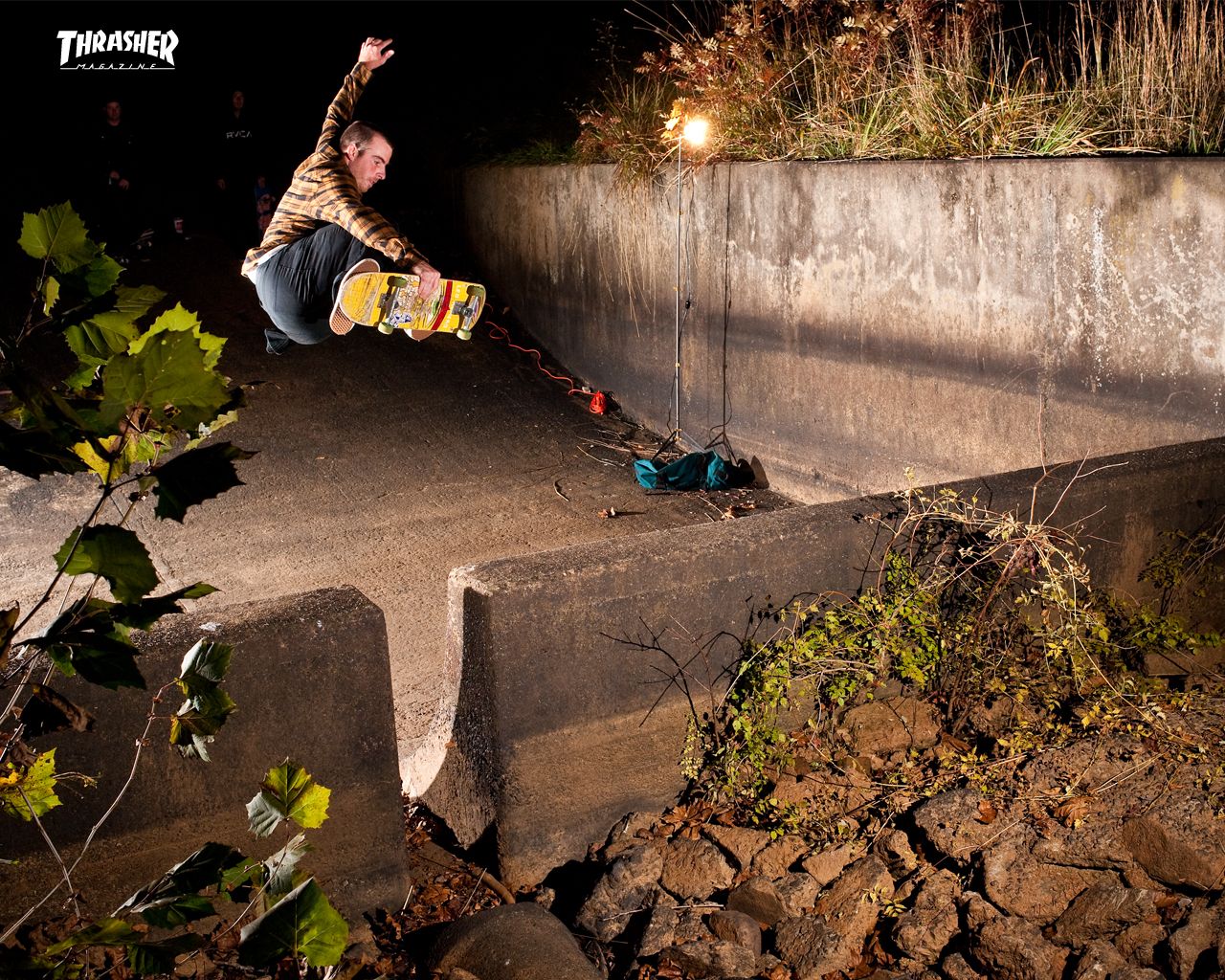 Skateboarder ringhiera Thrasher, 1920x1200 Full HD+, Desktop