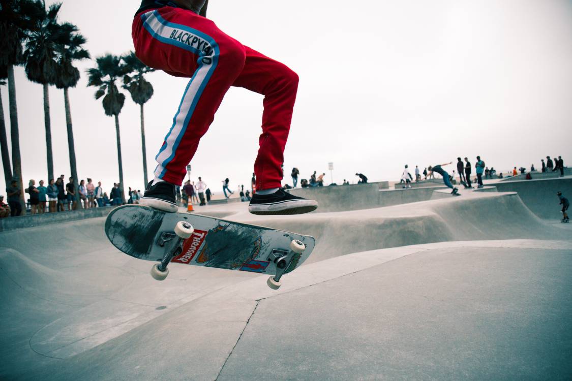 Skateboarder tramonto rampa, 2048x1152 Hi-Res, Desktop
