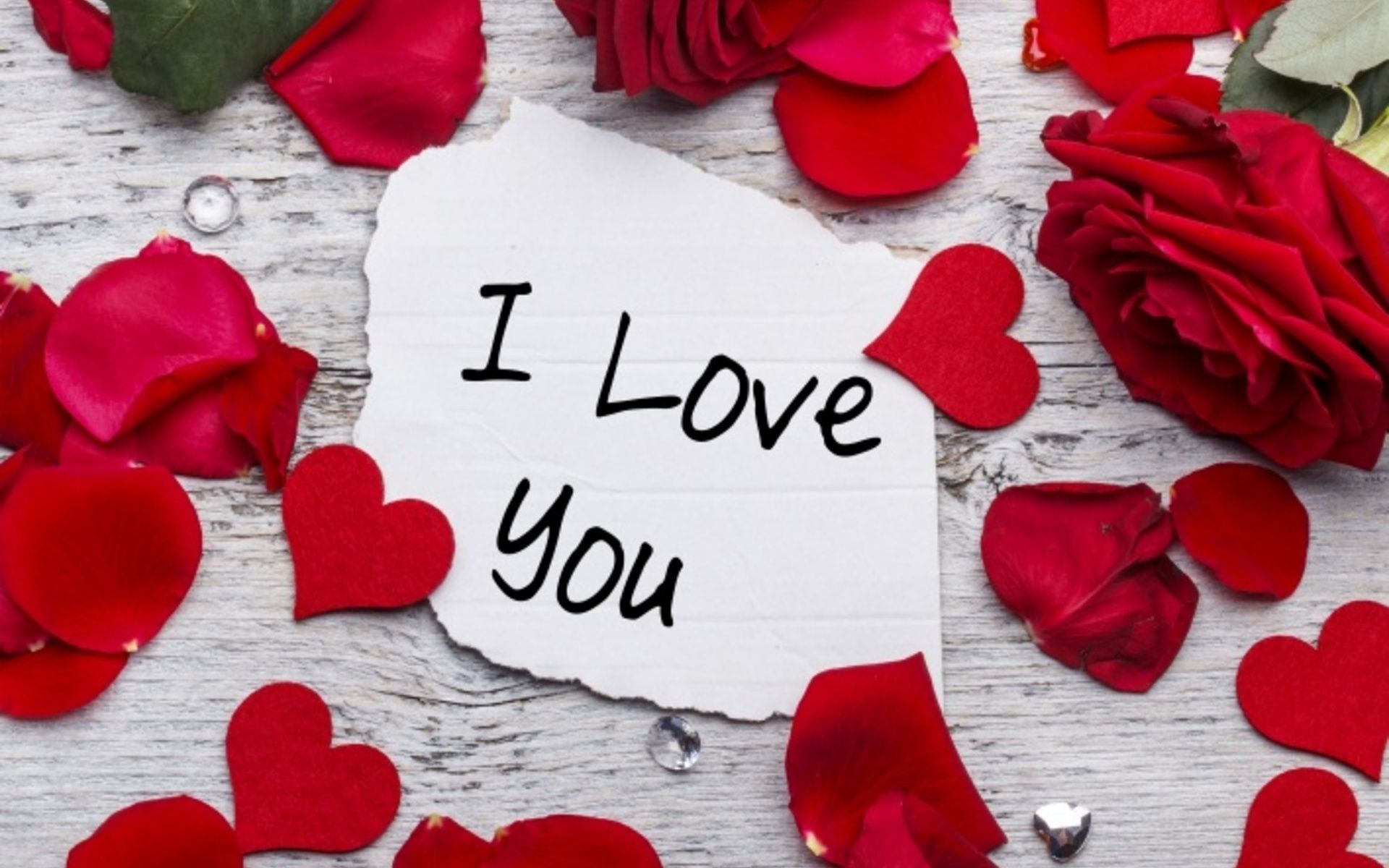 Rose rosse e cuori, 1920x1200 Full HD+ WUXGA, Desktop