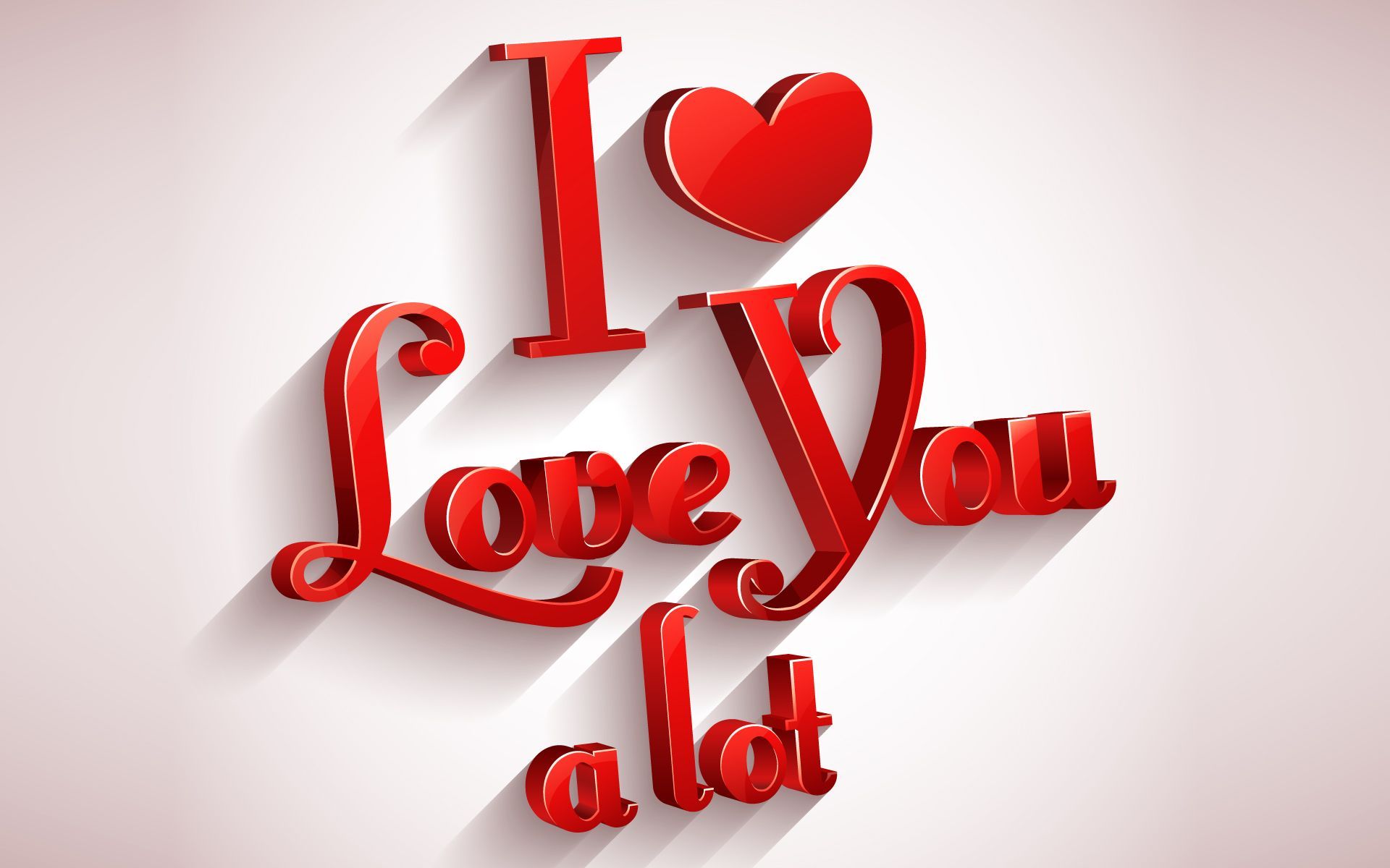 Scritta rossa I Love You, 1920x1200 Full HD+, PC