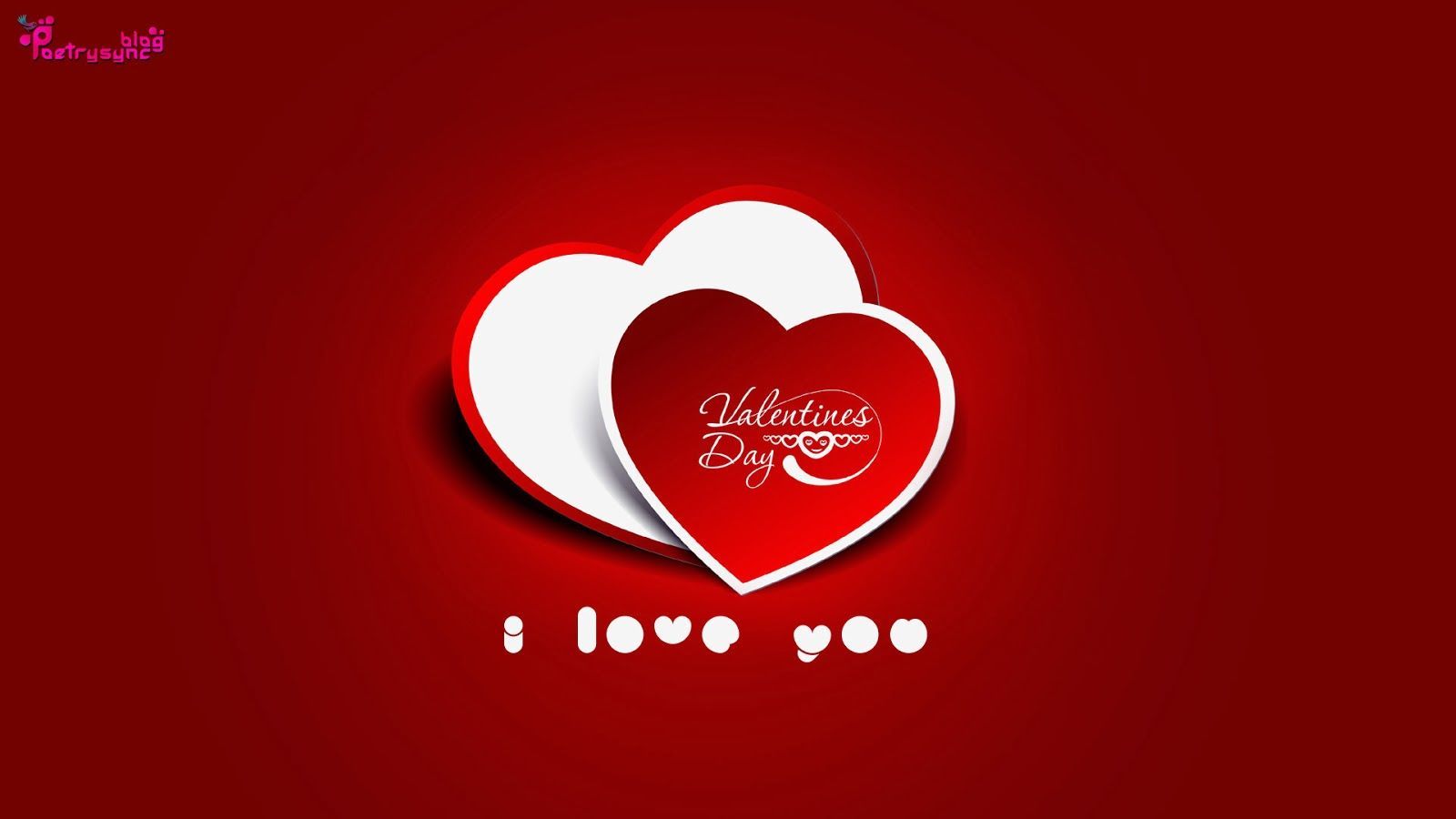 Cuori rossi San Valentino, 1600x900 HD, iMac