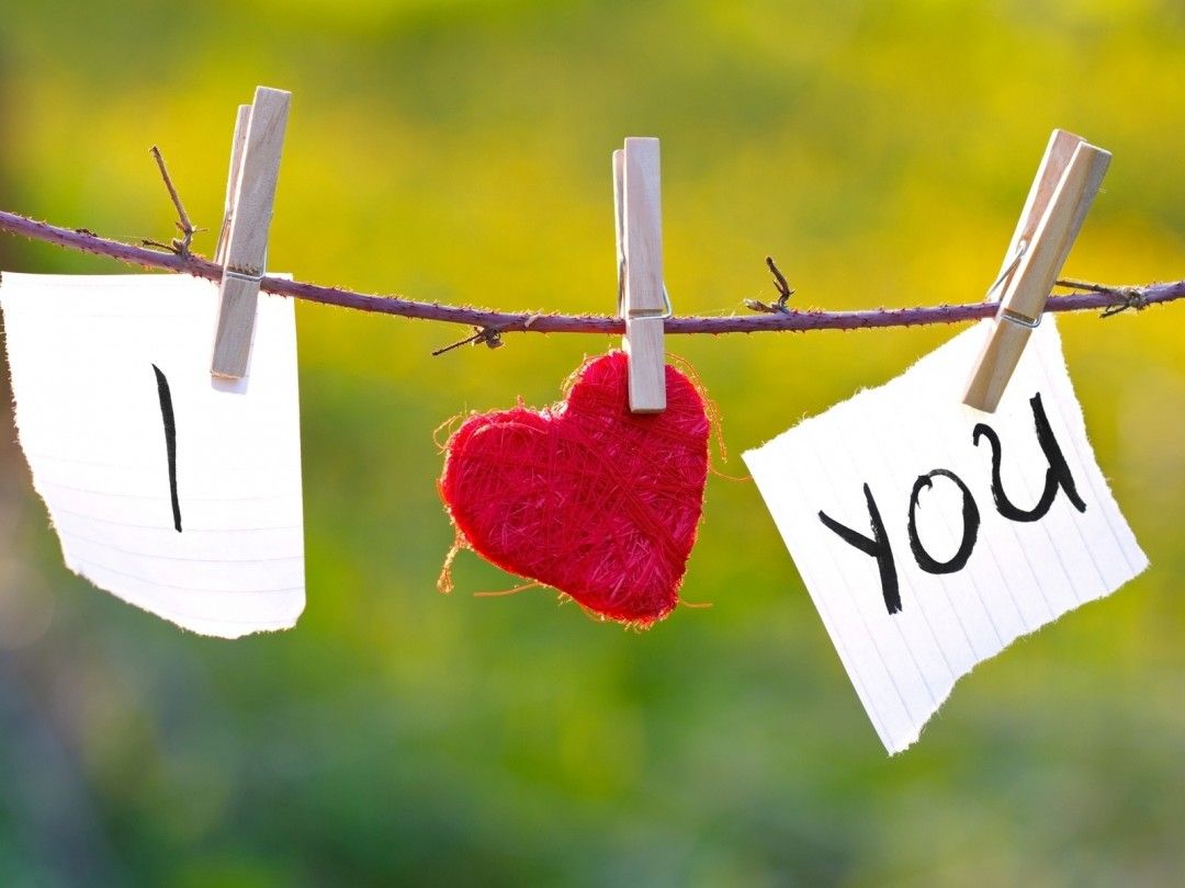 Biglietti I love you con cuore, 1080x810 HD, PC