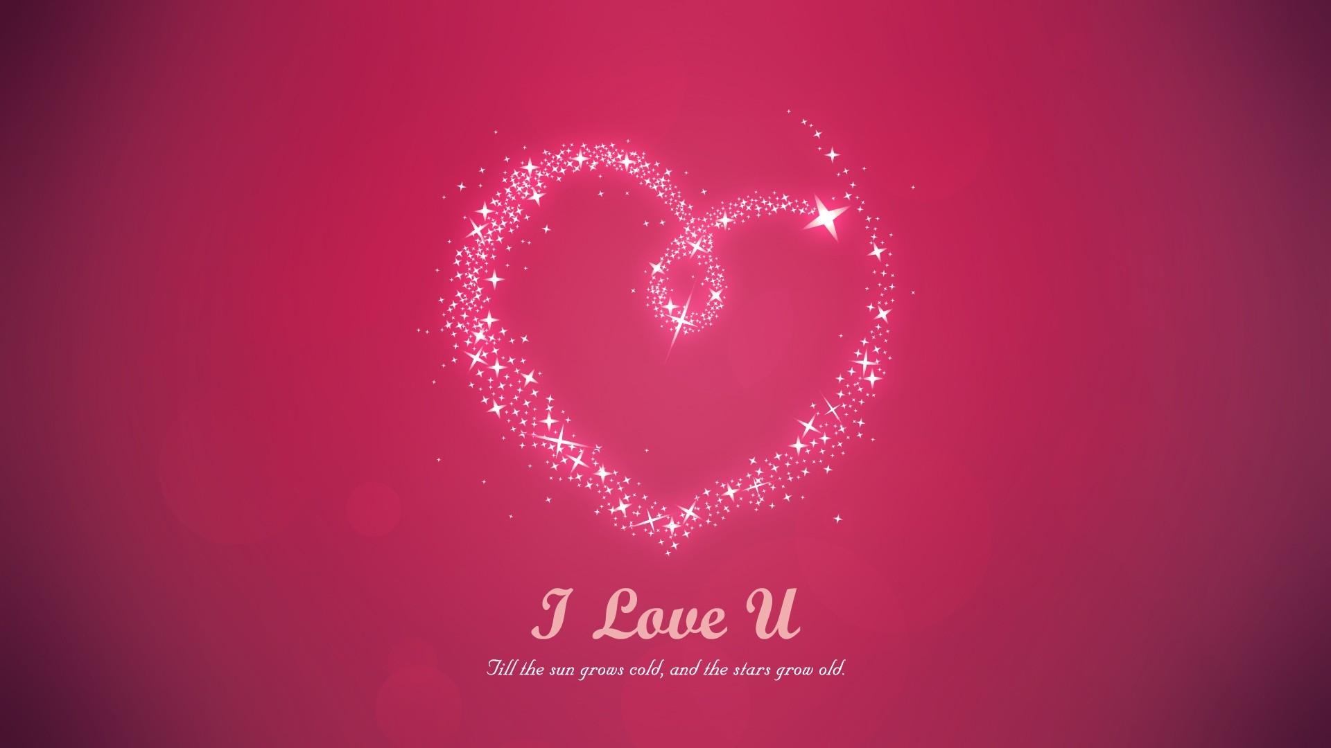 Cuore scintillante rosa, 1920x1080 1080p, Desktop