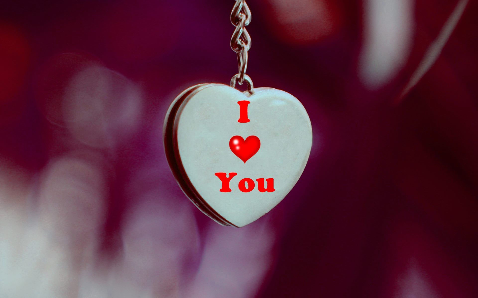 Ciondolo cuore I Love You, 1920x1200 Full HD+, Laptop