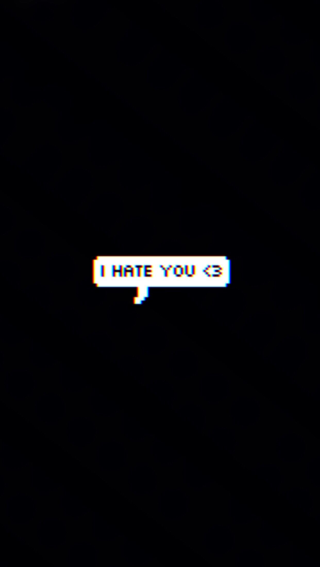 Foglio con scritta I hate you e cuore, 1600x1205 HD, ROG Asus Laptop
