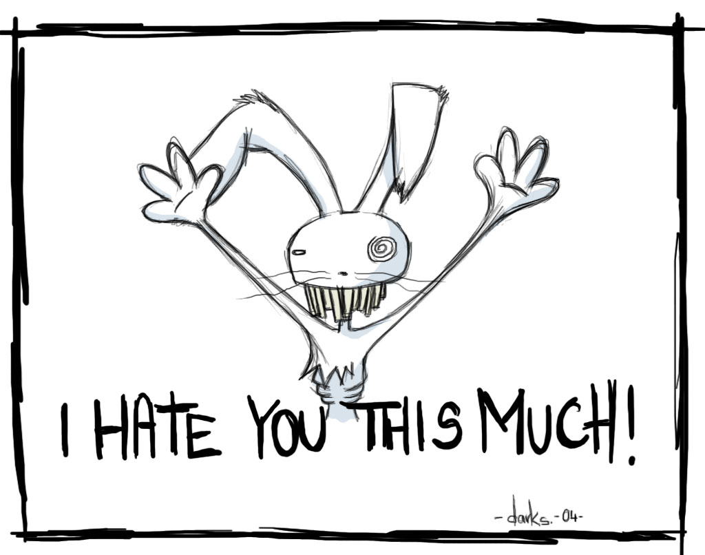 Quaderno scritta i hate you, 1024x768 HD, Desktop