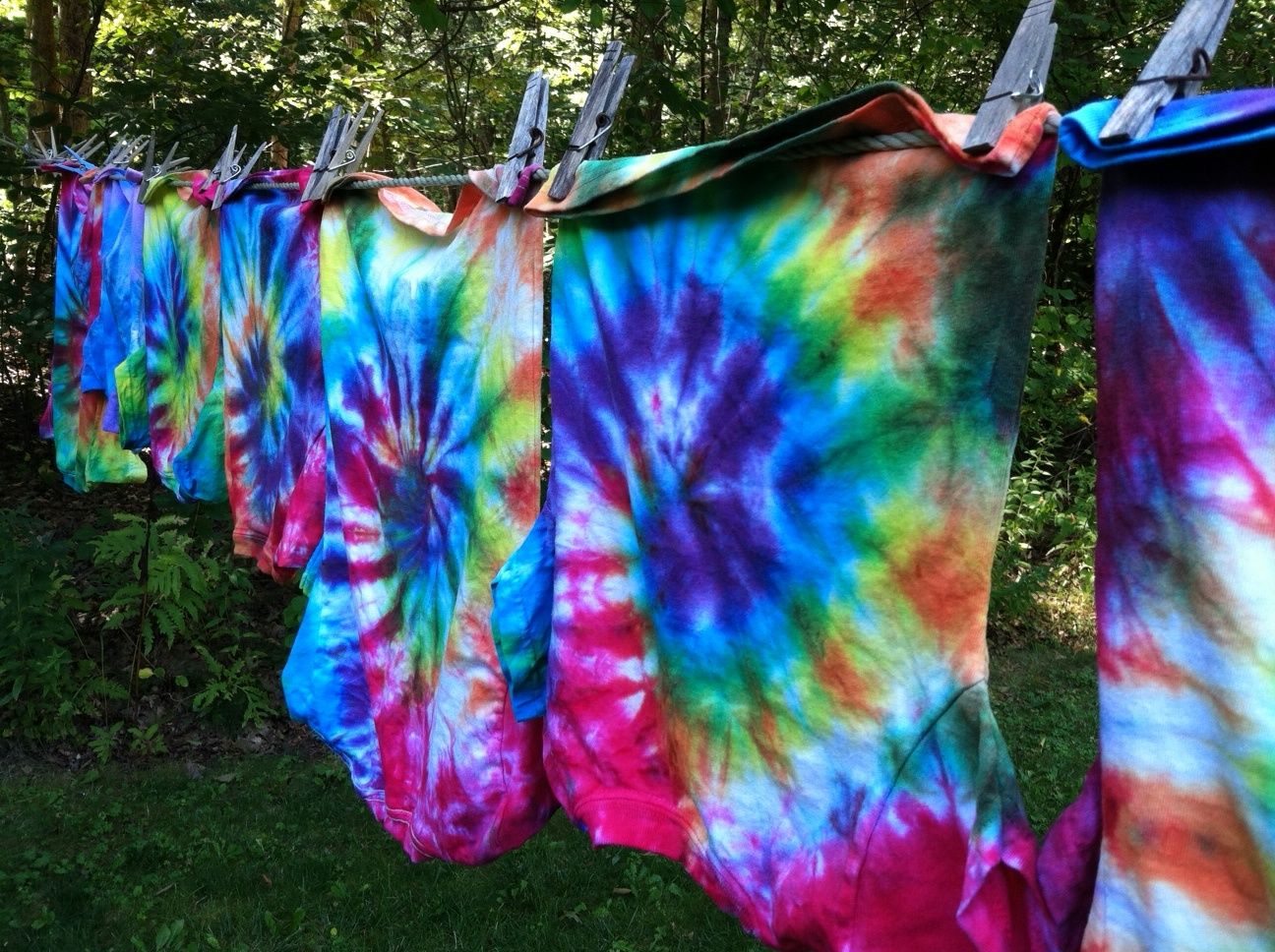 Carta tie dye chiara colorata, 1920x1080 Full HD, Desktop