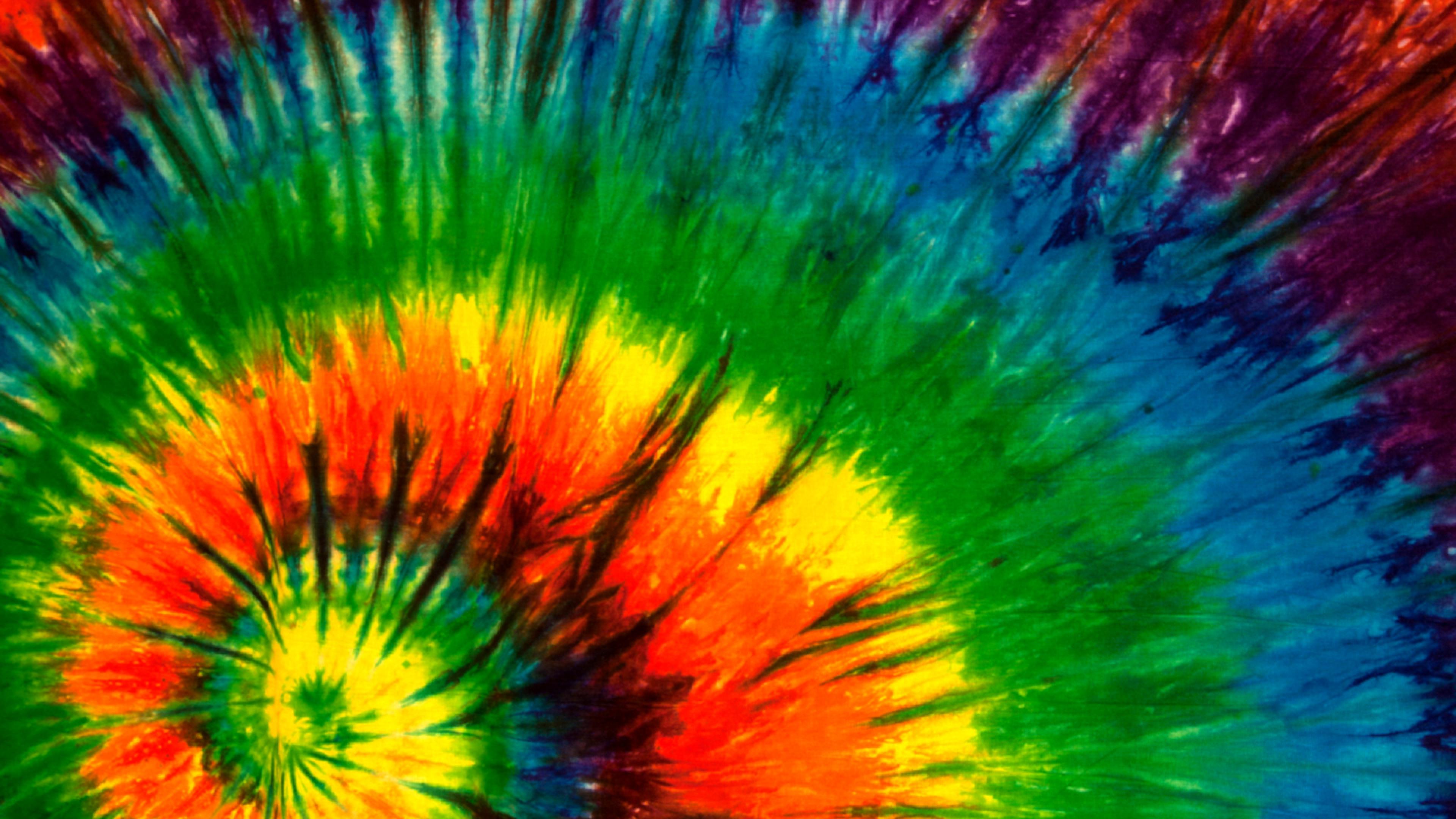 Spirale tie dye multicolore, 3840x2160 UHD, PC 4K