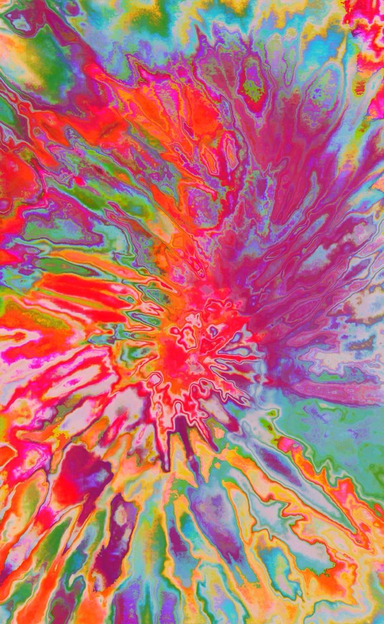 Sfondo psichedelico tie dye colorato, 1104x812 HD, iMac