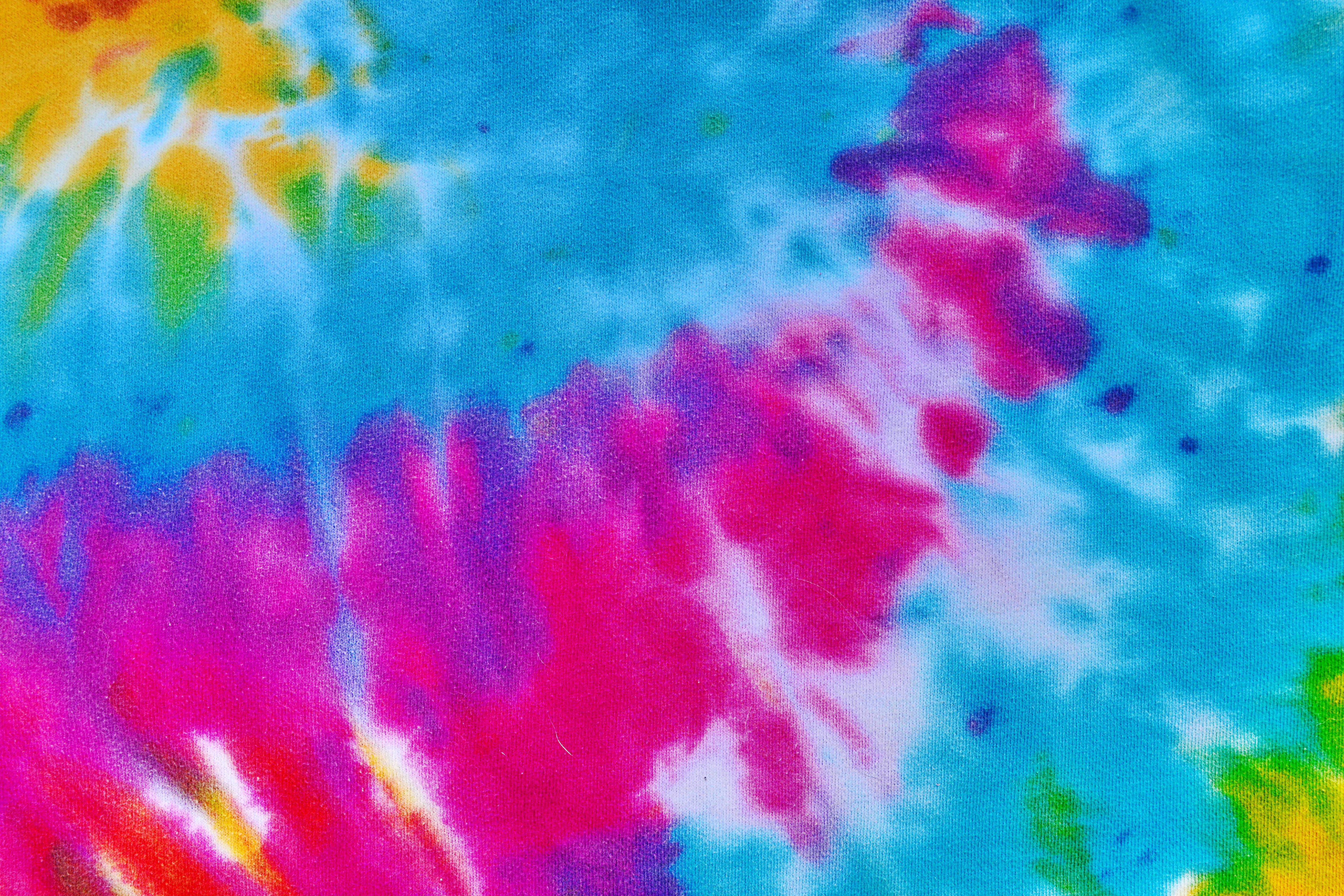 Tie dye spirale colorata, 1400x980 720p, PC