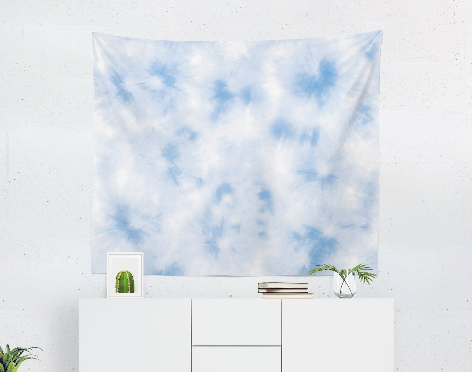 Tie dye acquerello blu chiaro, 1000x1000 HD, Desktop