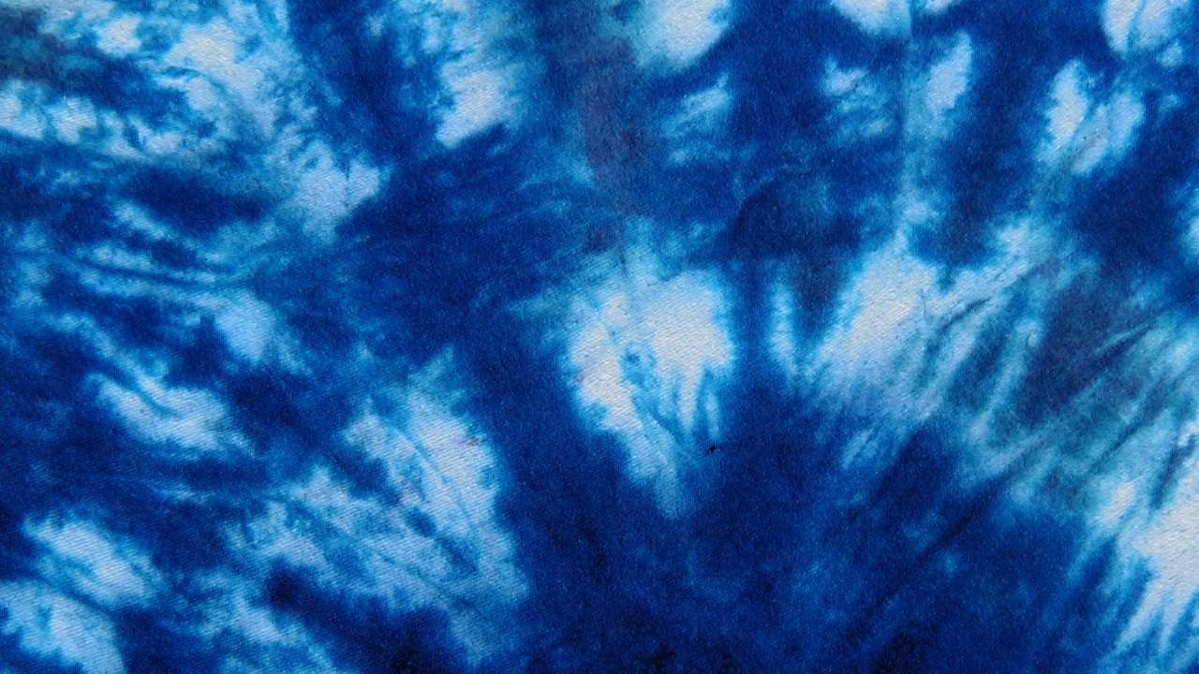 Tie-dye blu e bianco, 3840x2160 4K, Desktop 4K