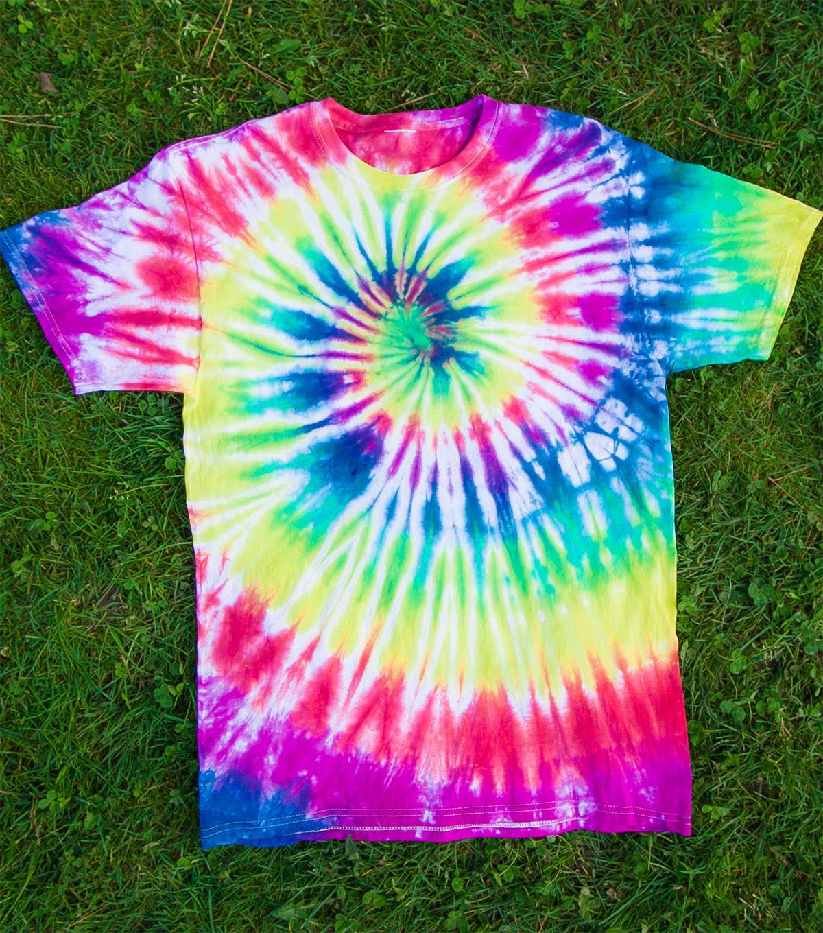 Maglietta tie-dye a spirale, 1200x1360 Verticale, Android