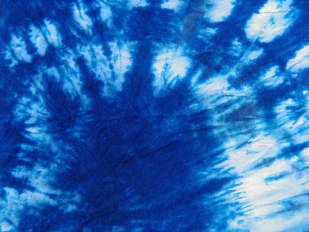Tie-dye blu e bianco, 1024x768 HD, Desktop